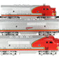 Lionel 6-11711 O Santa Fe F-3 ABA Diesel Locomotive Set #8100/8100/8102 with RS EX/Box