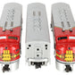 Lionel 6-11711 O Santa Fe F-3 ABA Diesel Locomotive Set #8100/8100/8102 with RS EX/Box
