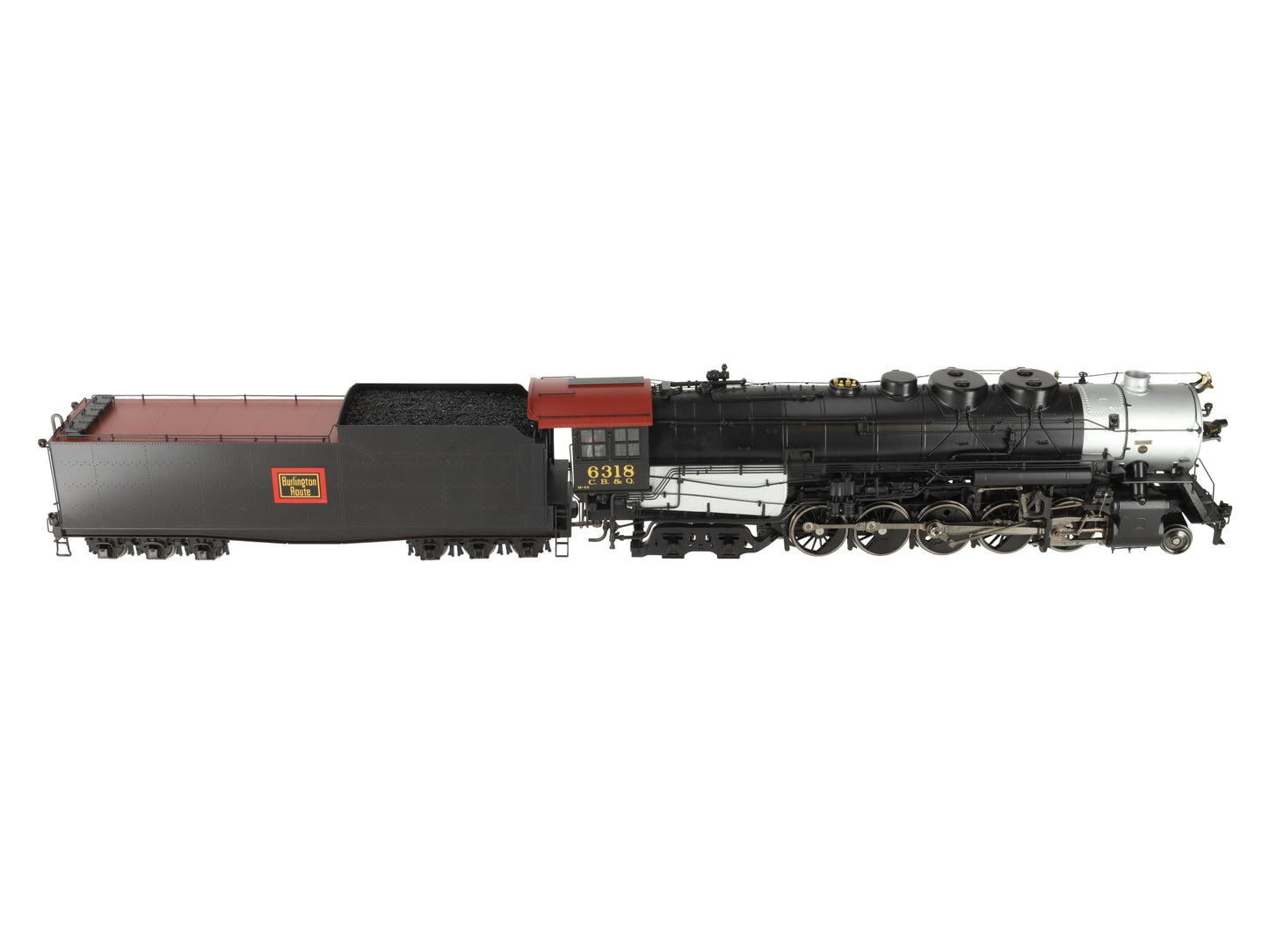 Sunset Models O Scale 2-Rail Brass CB&Q Colorado Class 2-10-4 - Elesco #6318 LN/Box