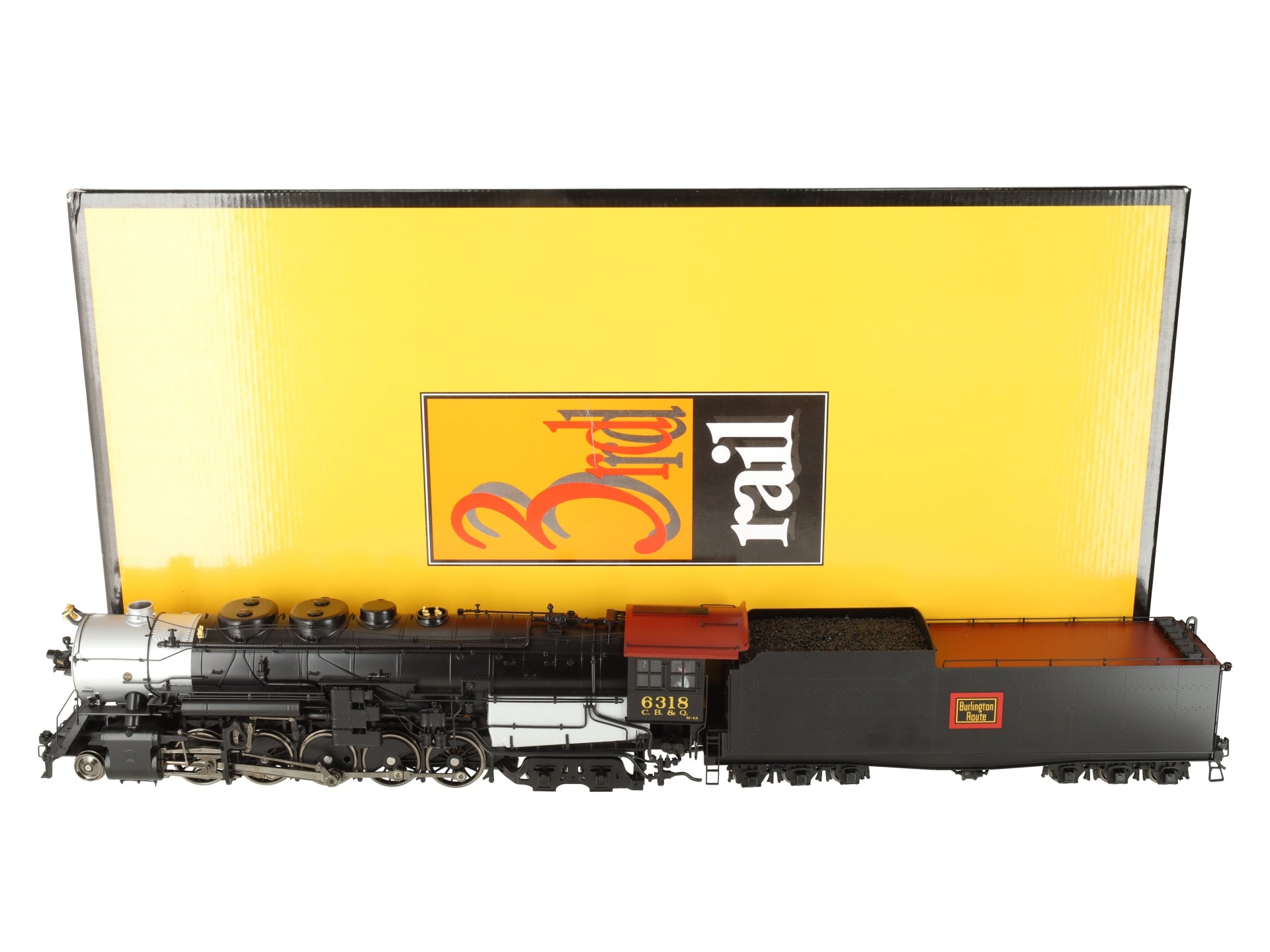 Sunset Models O Scale 2-Rail Brass CB&Q Colorado Class 2-10-4 - Elesco #6318 LN/Box