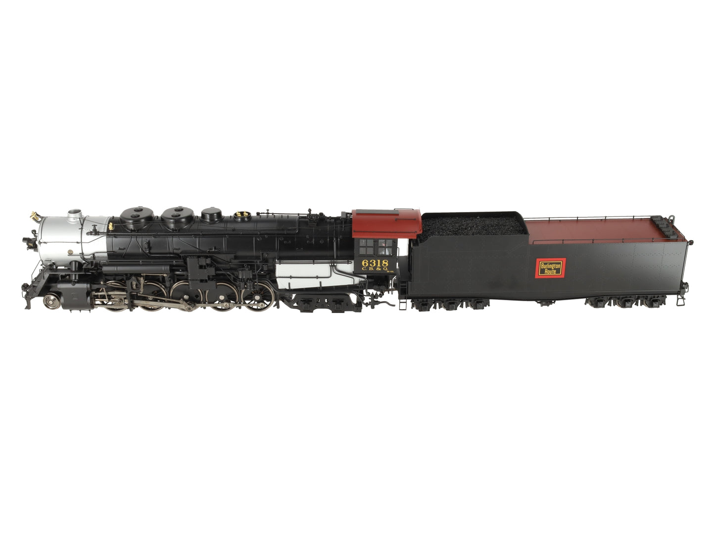 Sunset Models O Scale 2-Rail Brass CB&Q Colorado Class 2-10-4 - Elesco #6318 LN/Box