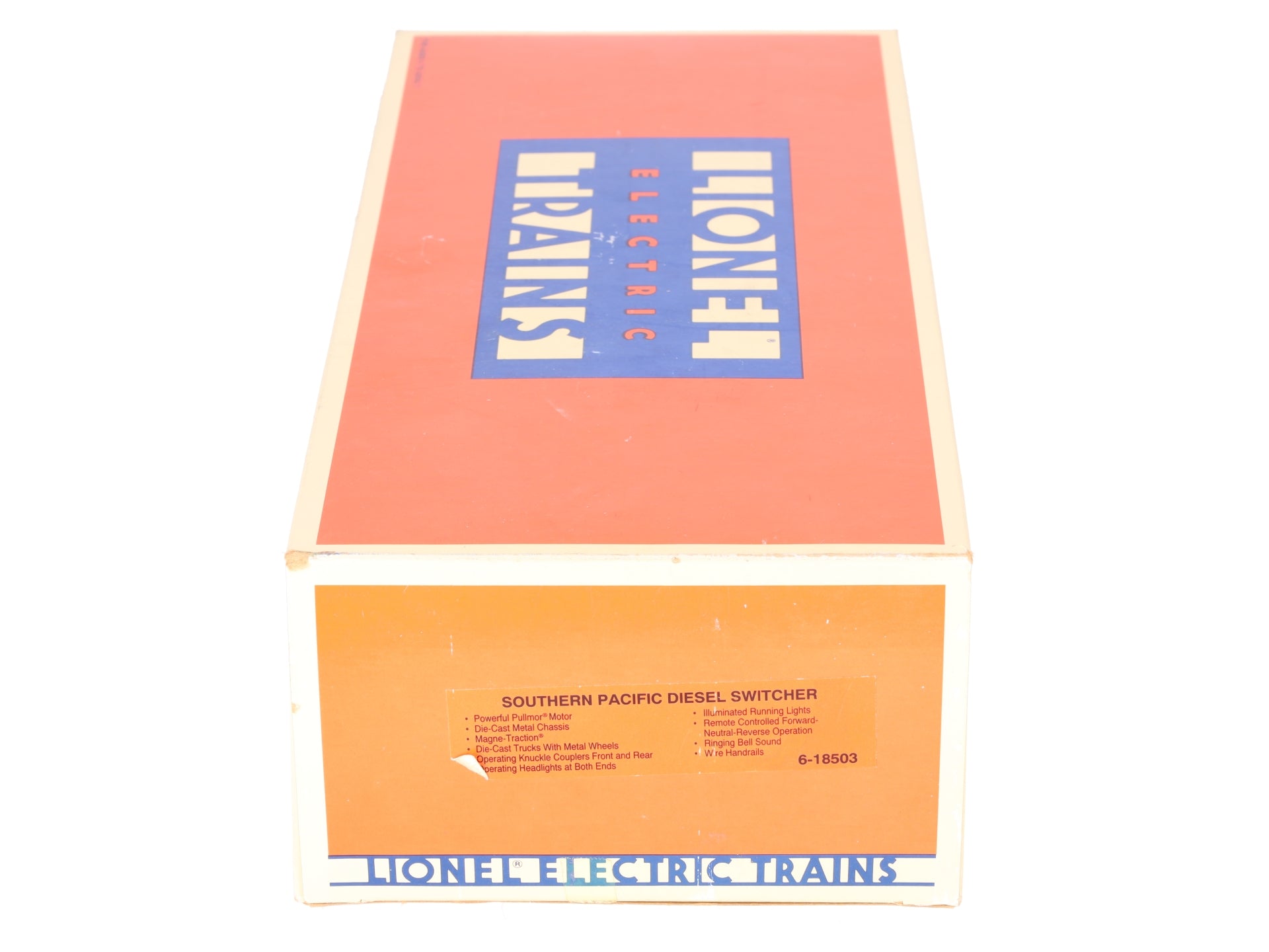 Lionel 6-18503 O Gauge Southern Pacific Diesel Switcher #8503 VG/Box