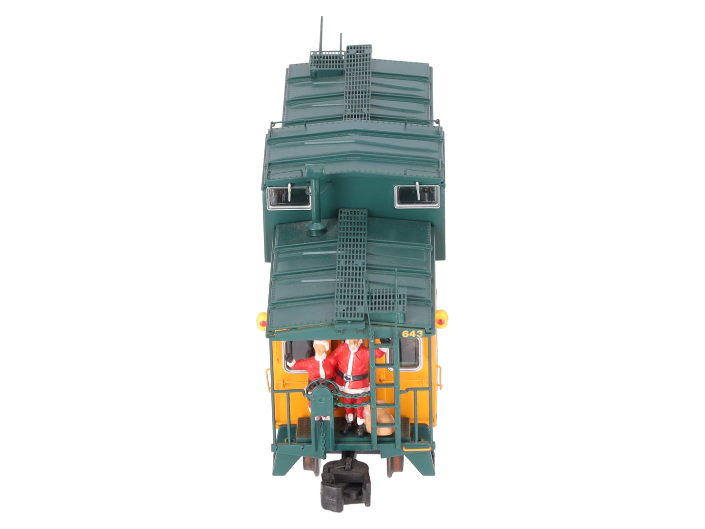 S-Helper Service 00268 S Gauge Maine Central Christmas Caboose #653 EX/Box