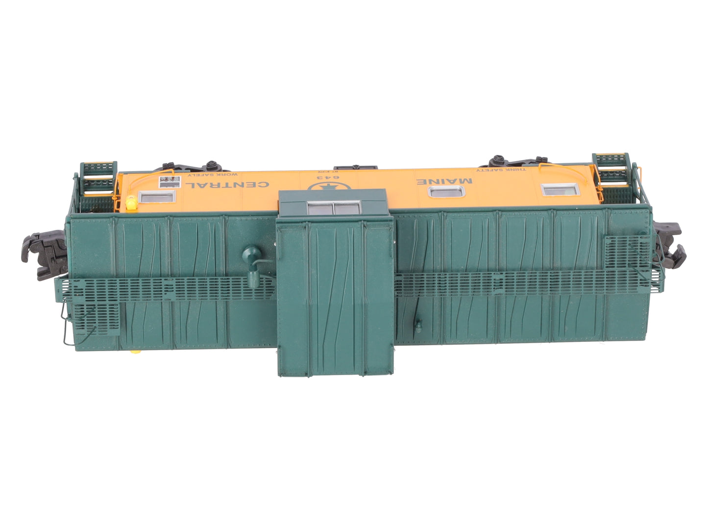 S-Helper Service 00268 S Gauge Maine Central Christmas Caboose #653 EX/Box