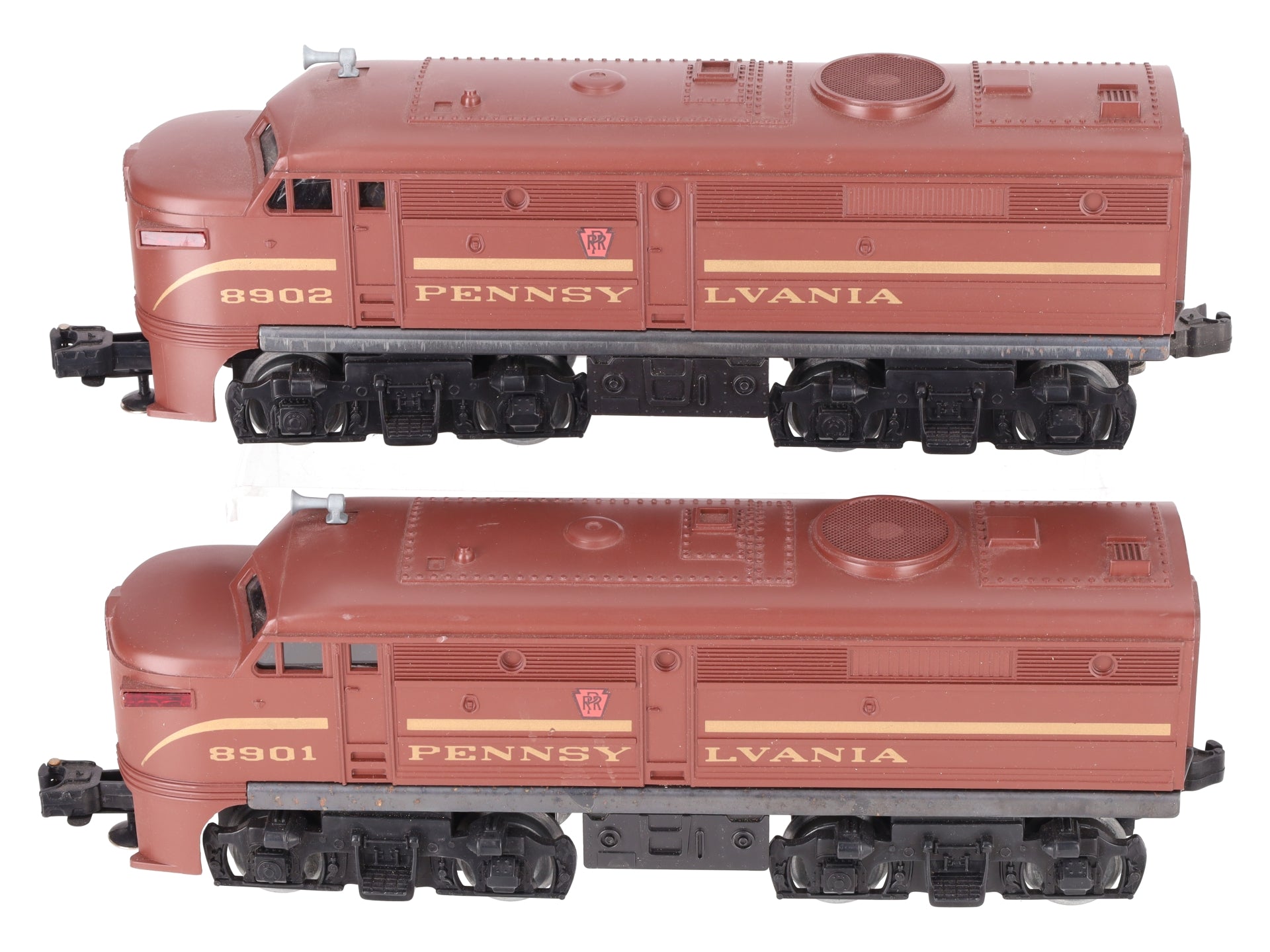 Lionel 6-18901 O Gauge Pennsylvania AA Alco Diesel Locomotive #8901/8902 Set EX/Box