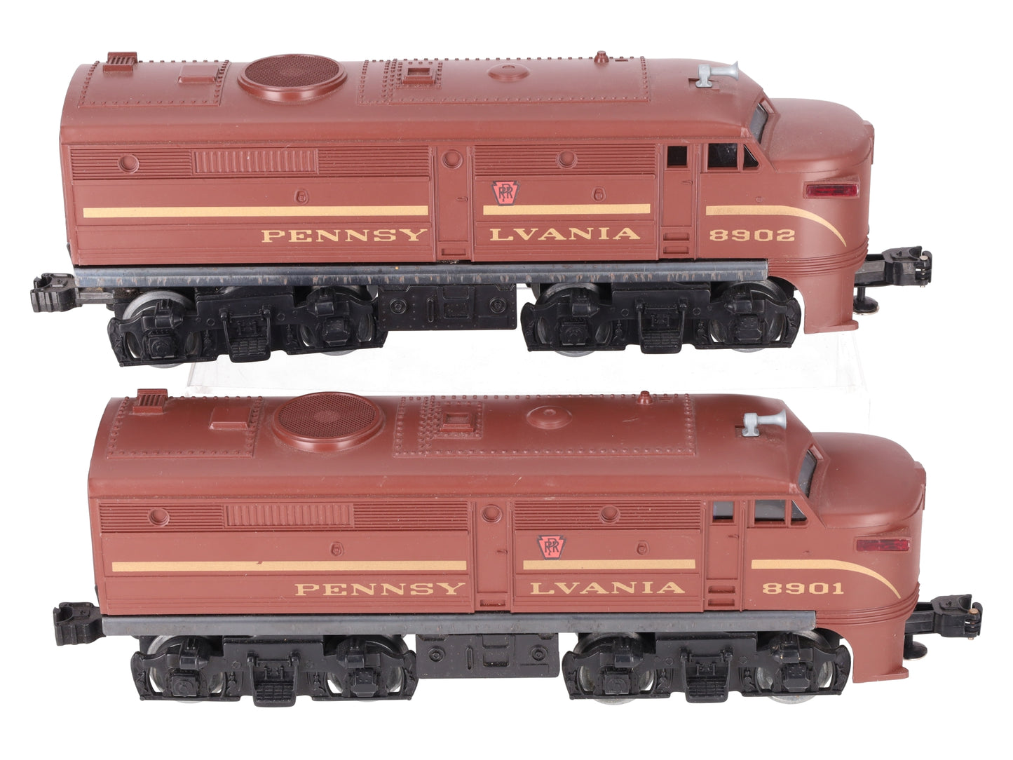 Lionel 6-18901 O Gauge Pennsylvania AA Alco Diesel Locomotive #8901/8902 Set EX/Box