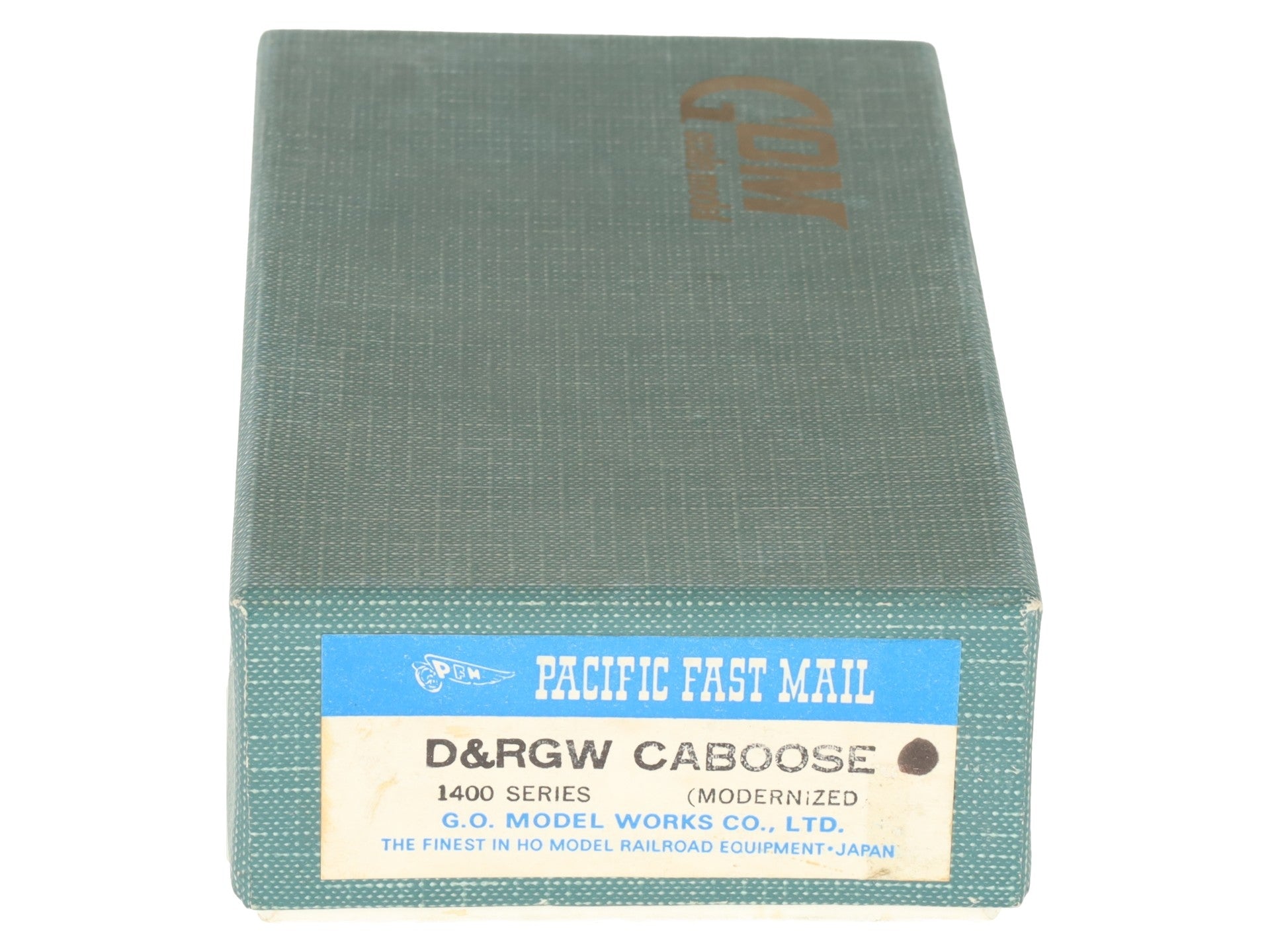 Pacific Fast Mail HO Scale BRASS D&RGW 1400 Series Caboose #0951 - Custom/Box