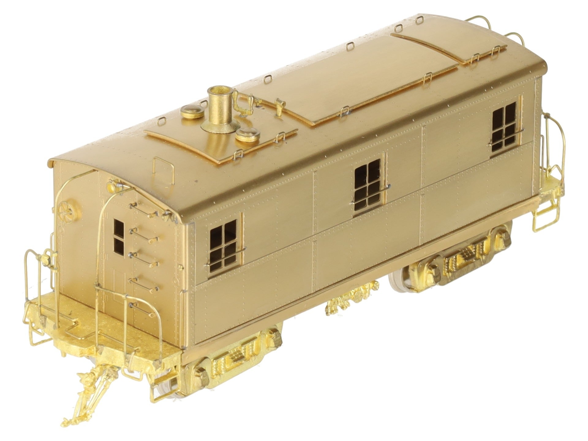 Railworks R-101 HO BRASS NYC H-1 to H-8 Steam Heat Trailer - Unpainted EX/Box