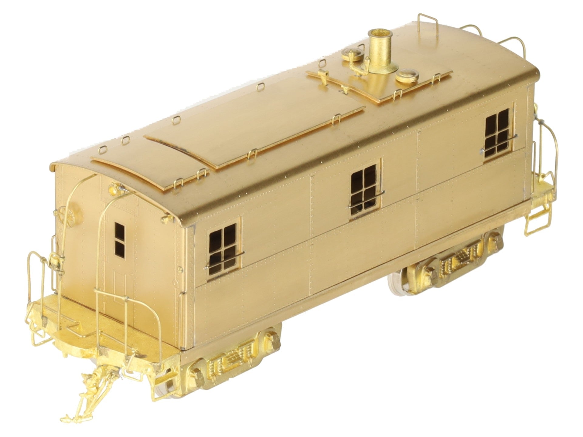 Railworks R-101 HO BRASS NYC H-1 to H-8 Steam Heat Trailer - Unpainted EX/Box