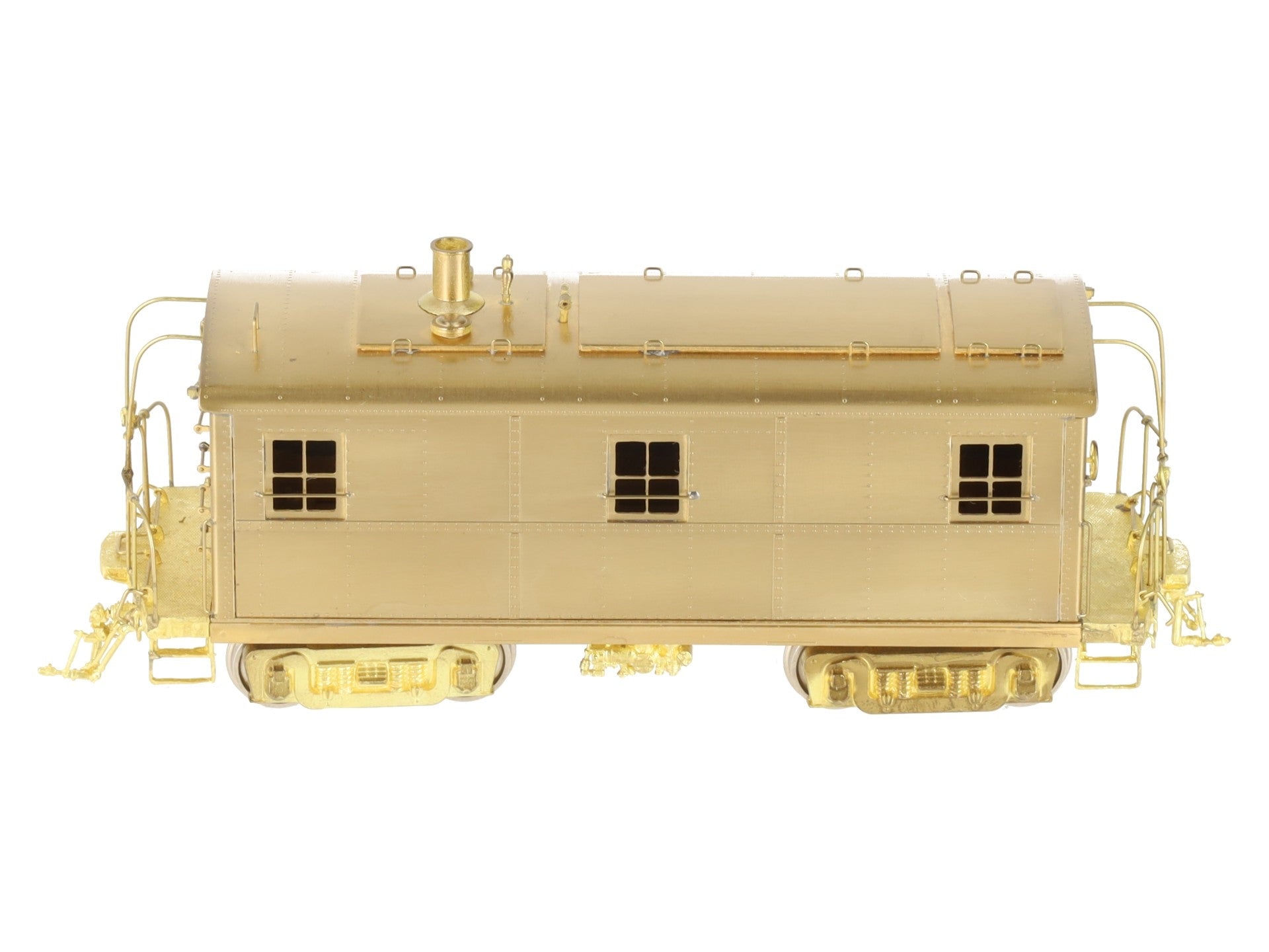 Railworks R-101 HO BRASS NYC H-1 to H-8 Steam Heat Trailer - Unpainted EX/Box
