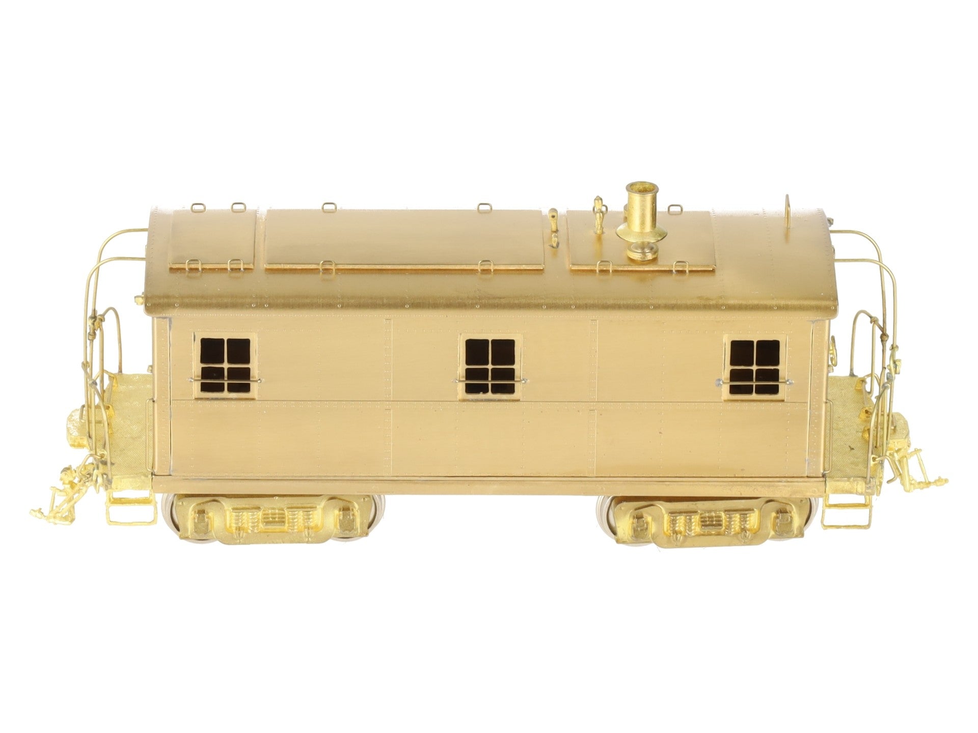 Railworks R-101 HO BRASS NYC H-1 to H-8 Steam Heat Trailer - Unpainted EX/Box