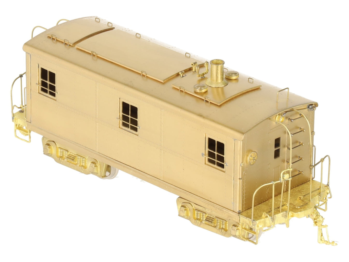 Railworks R-101 HO BRASS NYC H-1 to H-8 Steam Heat Trailer - Unpainted EX/Box