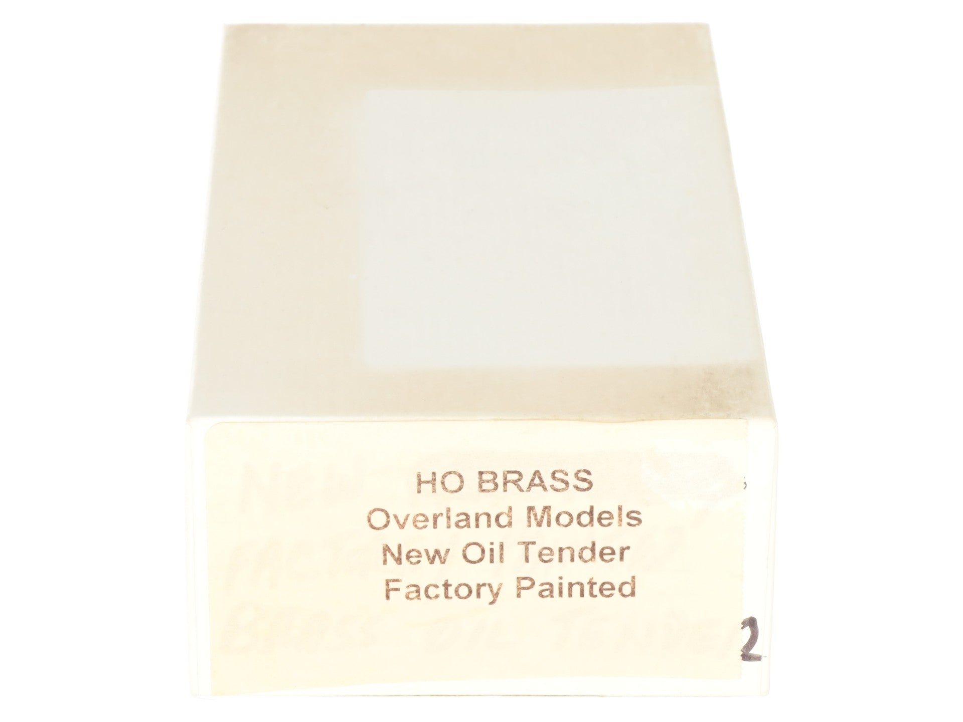 Overland HO Scale Cylindrical Oil Tender - Factory Painted EX