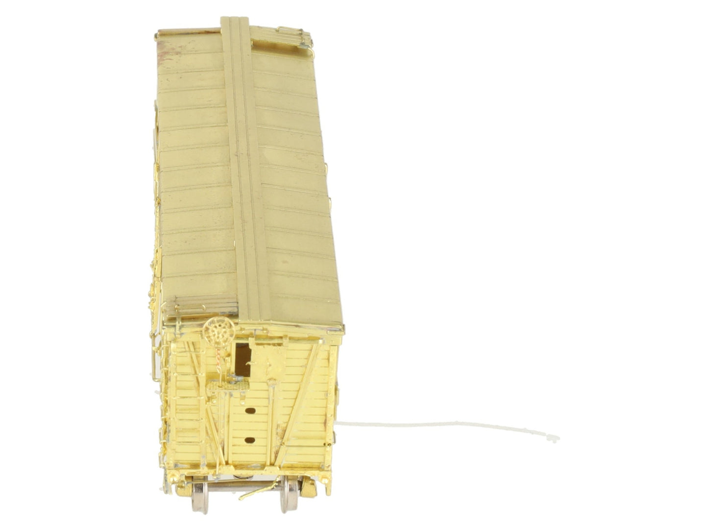 Pecos River Brass SK-U/Gangsan Models HO BRASS Santa Fe Stock Car - Unpainted EX/Box
