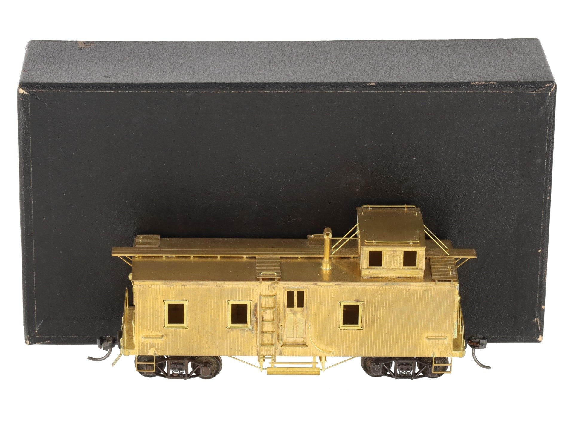 Hallmark Models HO Scale BRASS T&P Caboose - Unpainted EX/Box