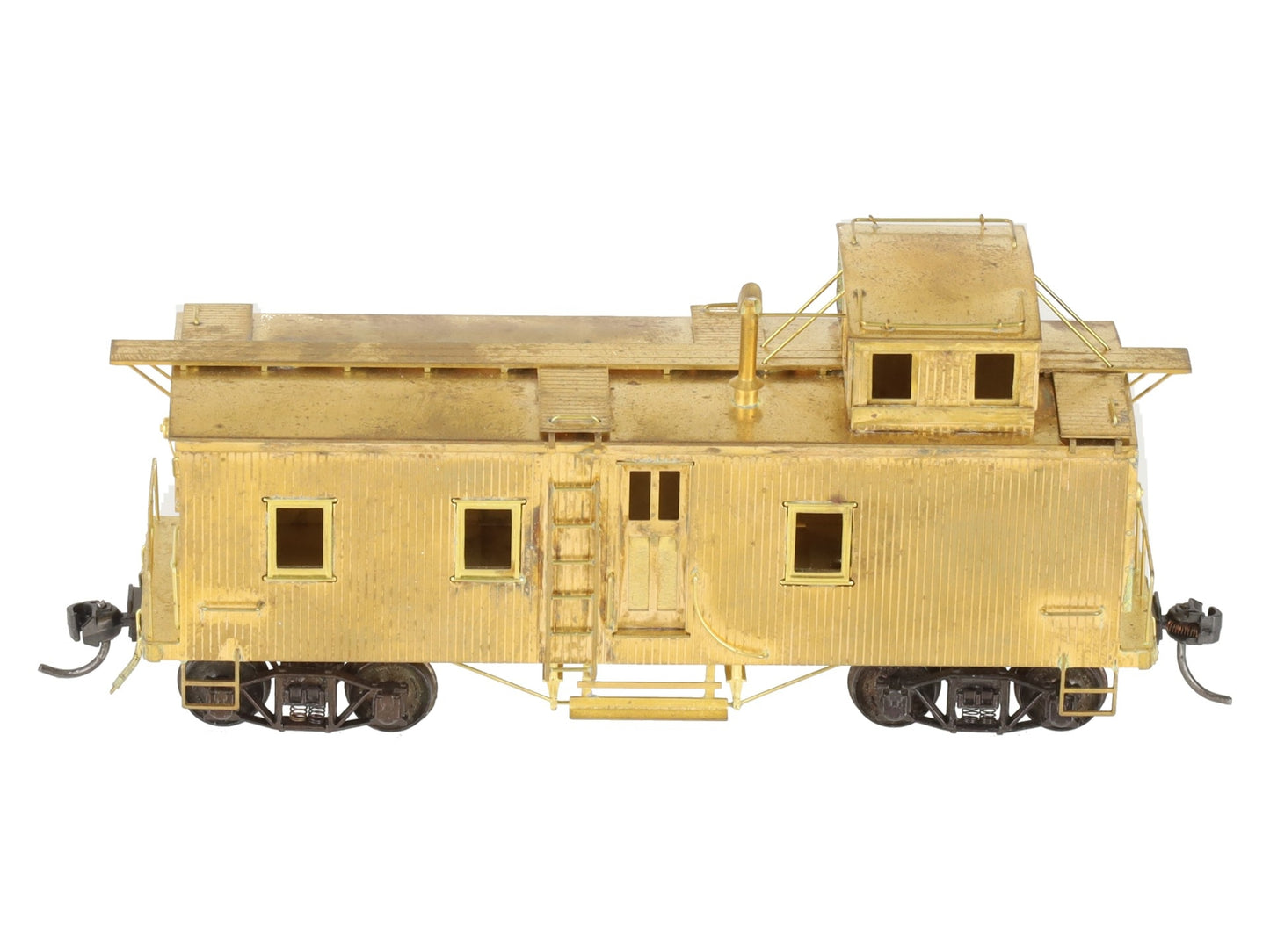 Hallmark Models HO Scale BRASS T&P Caboose - Unpainted EX/Box