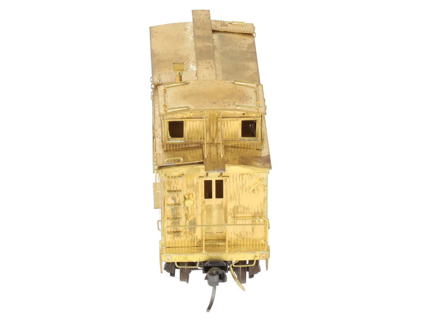 Hallmark Models HO Scale BRASS T&P Caboose - Unpainted EX/Box