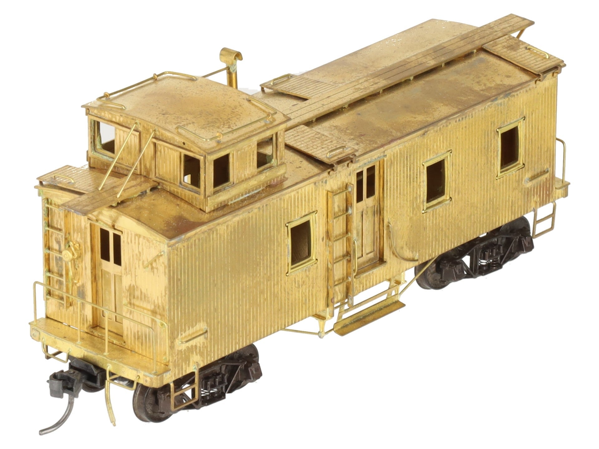 Hallmark Models HO Scale BRASS T&P Caboose - Unpainted EX/Box