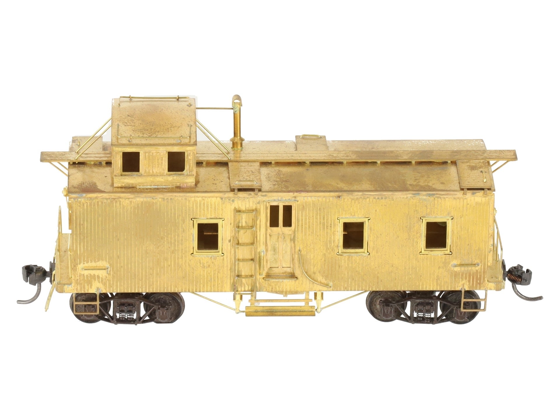 Hallmark Models HO Scale BRASS T&P Caboose - Unpainted EX/Box