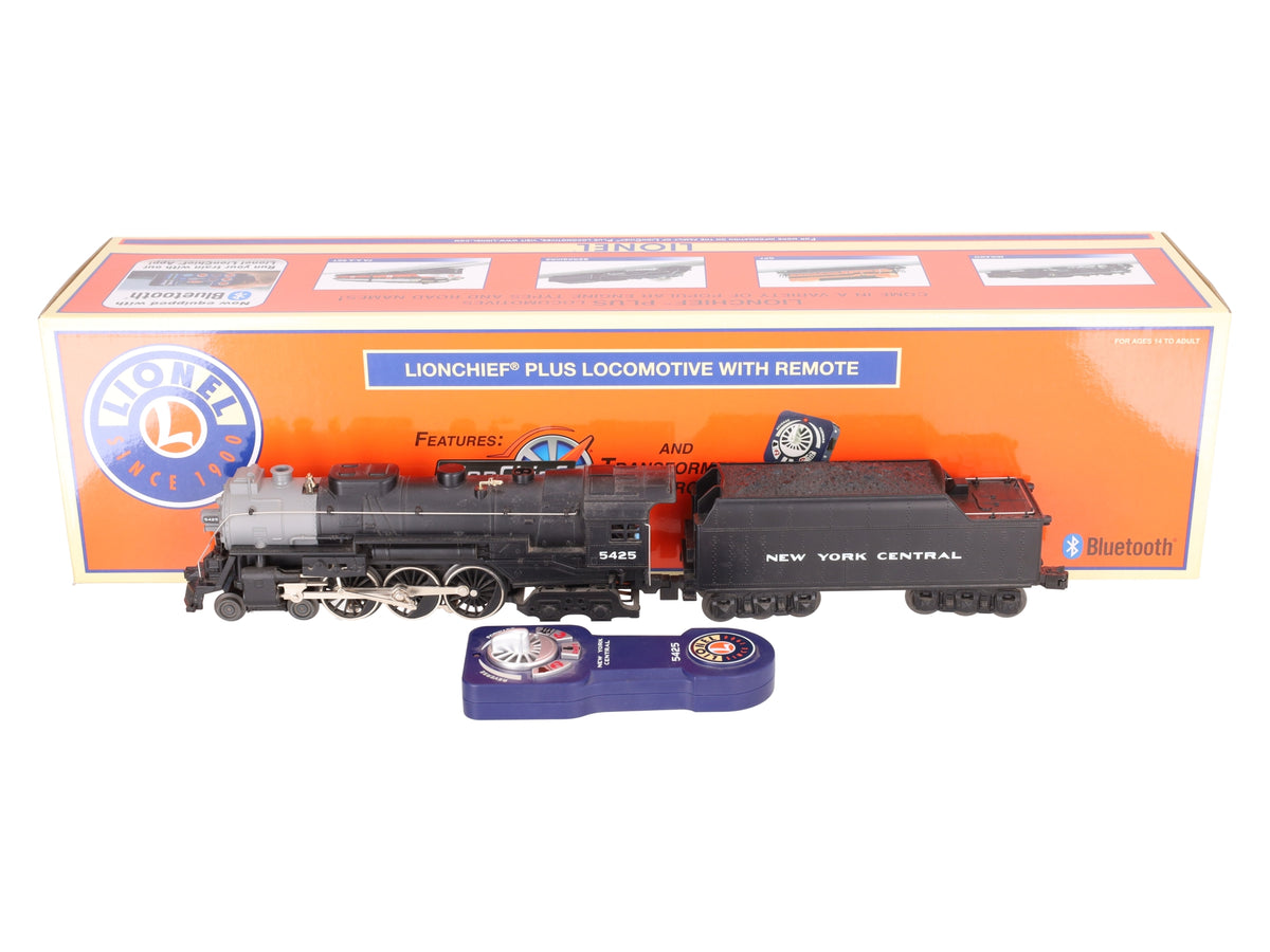 Lionel 6-84934 O New York Central LionChief+ Hudson Steam with Bluetooth #5425  EX/Box