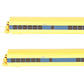 Rapido Trains 200603 HO VIA Rail Canada Turbo TwoPack #226/201 EX/Box