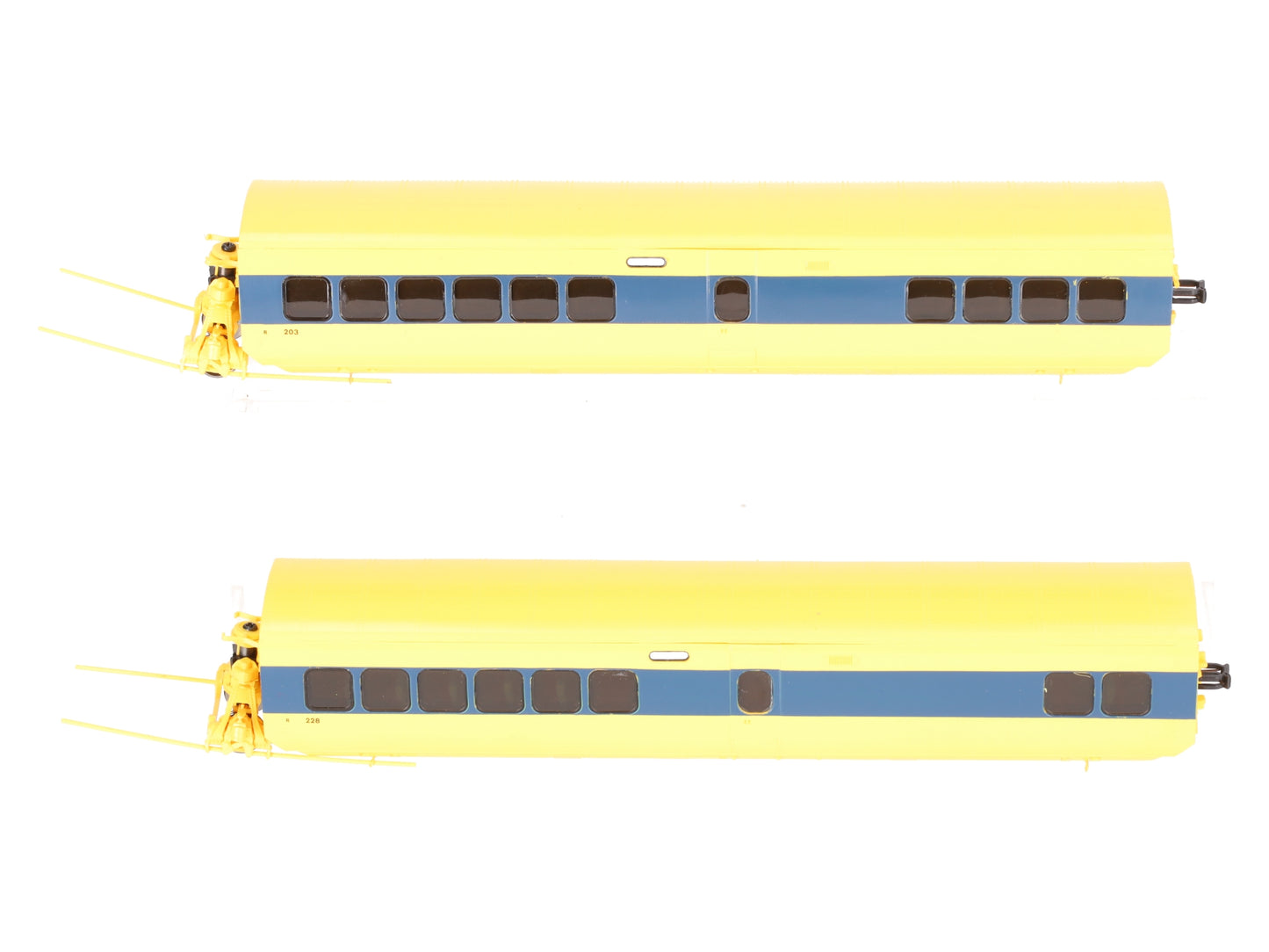 Rapido 200604 HO Scale VIA Turbo Passenger Cars (Set of 2) EX/Box