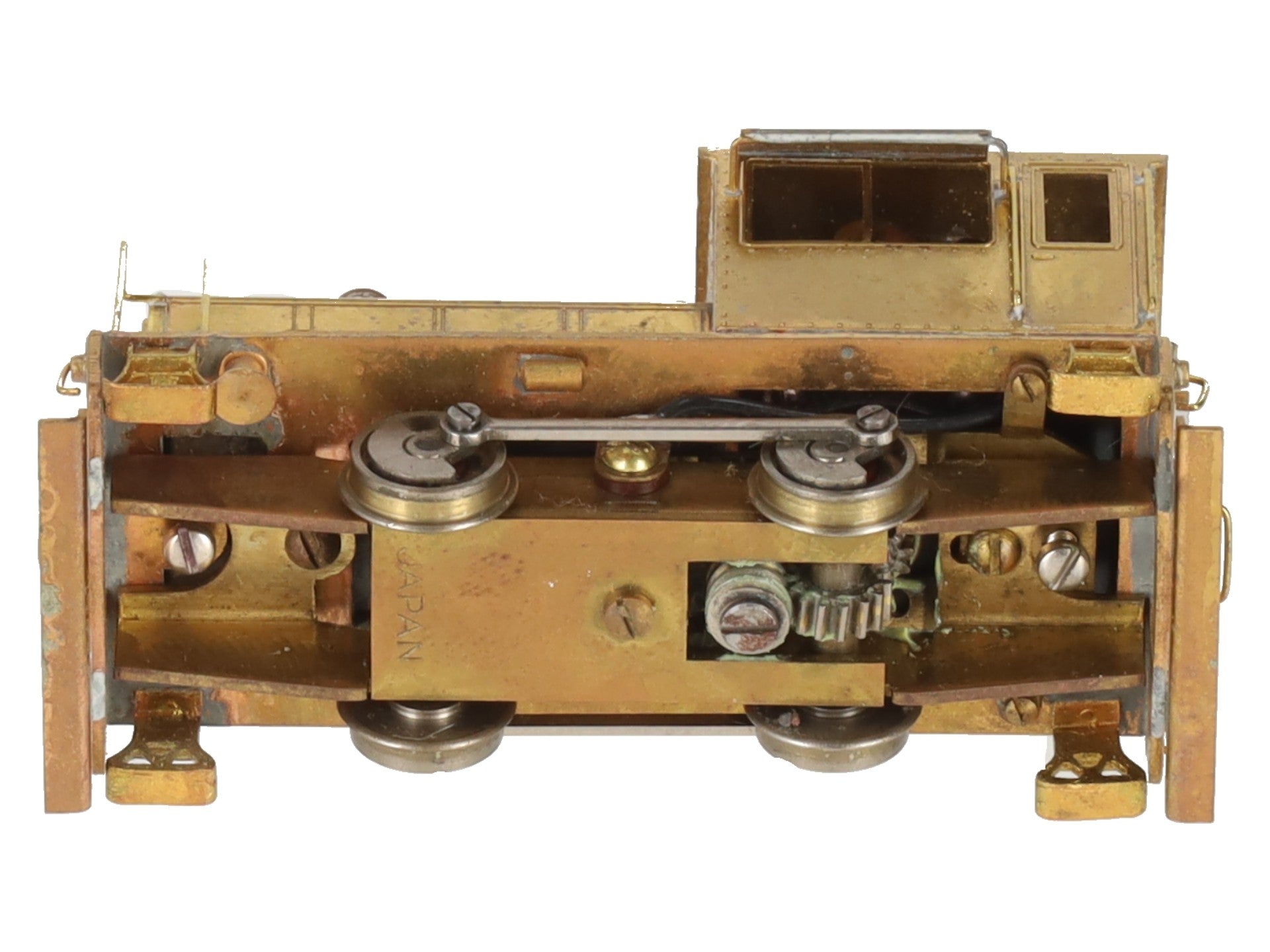Erie Limited HO Scale BRASS Davenport Switcher - Unpainted EX