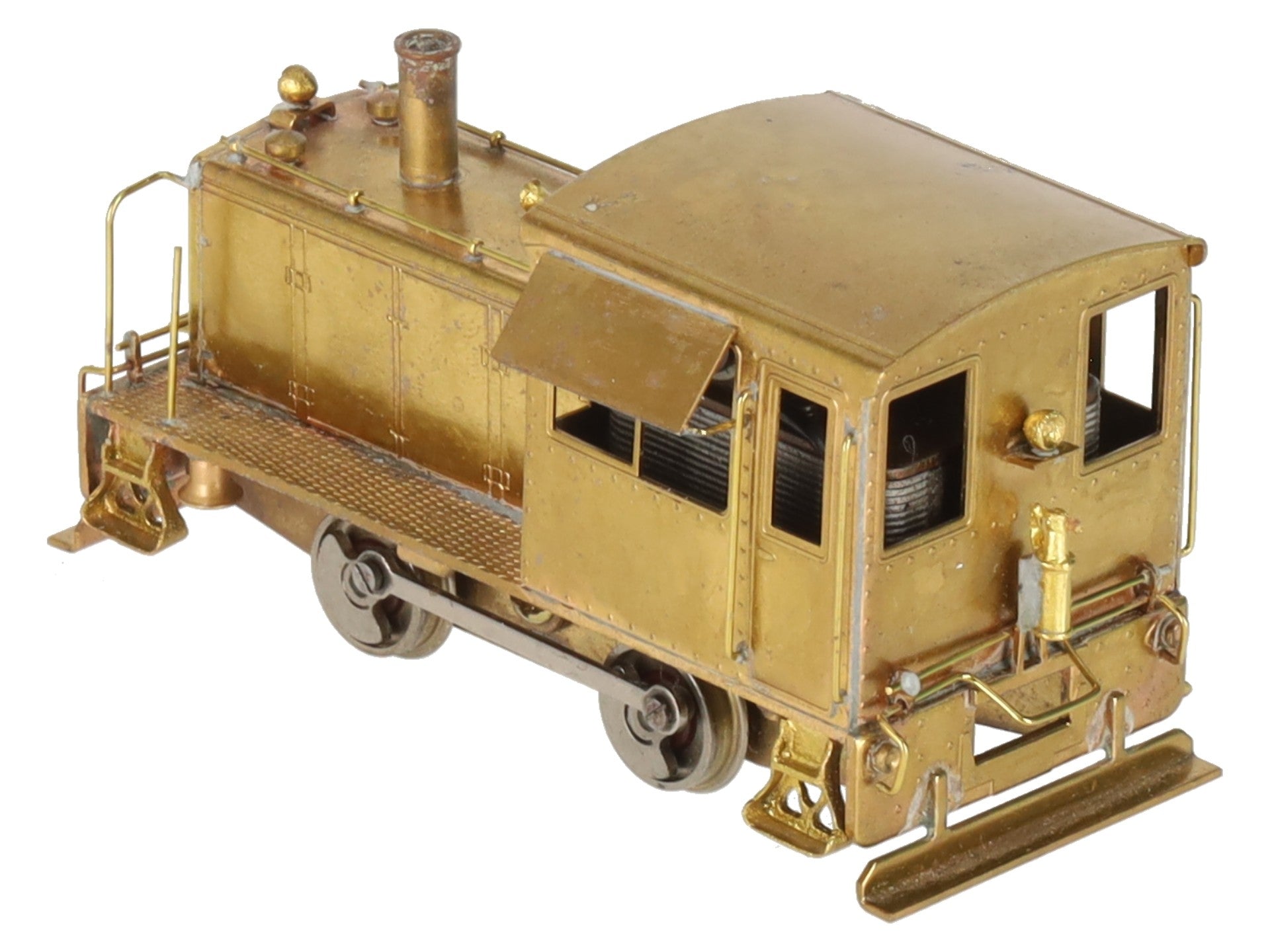 Erie Limited HO Scale BRASS Davenport Switcher - Unpainted EX