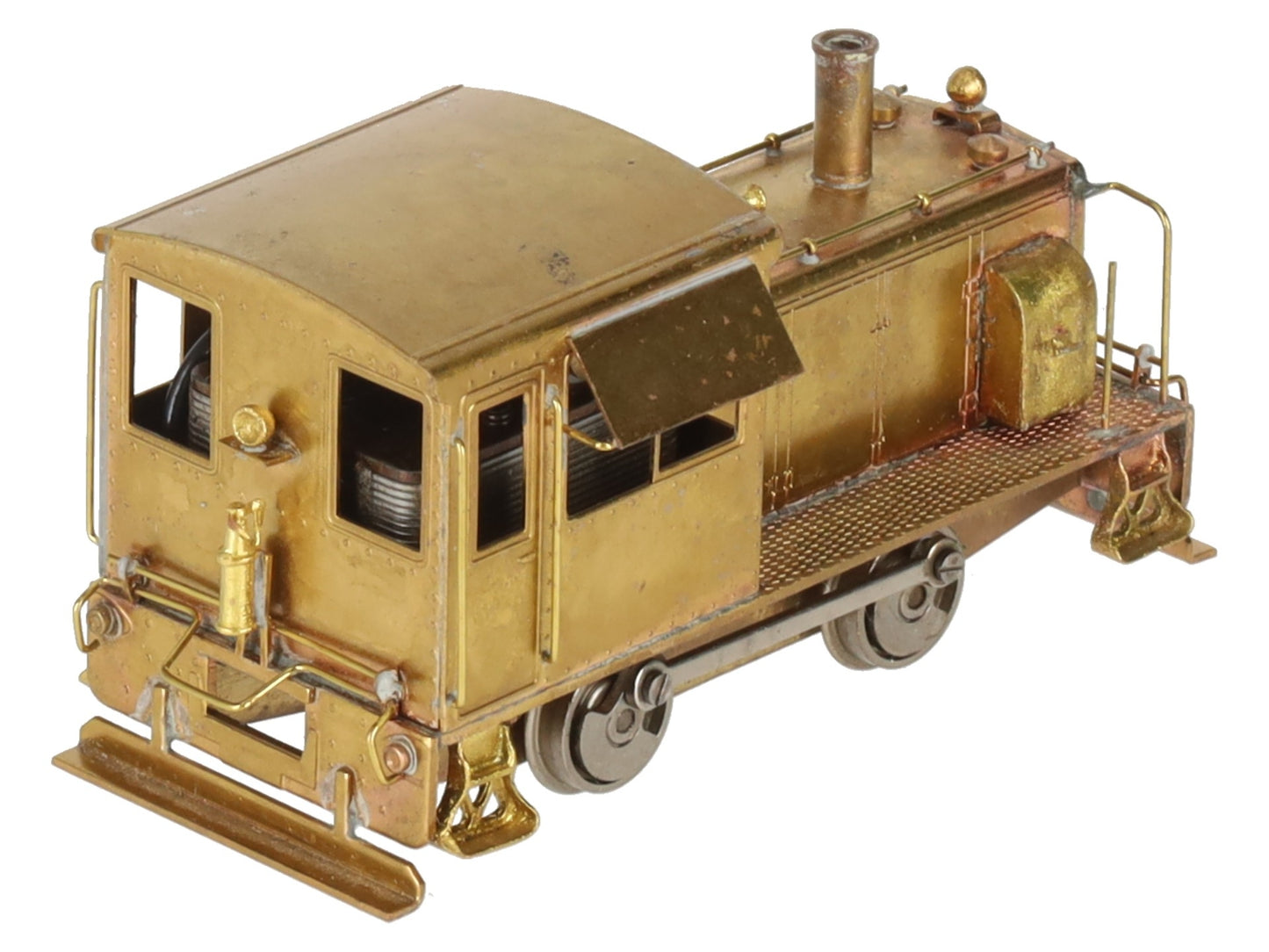 Erie Limited HO Scale BRASS Davenport Switcher - Unpainted EX