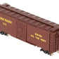 D&D Models HO Scale BRASS Union Pacific 40' Steel Boxcar - Factory Painted EX