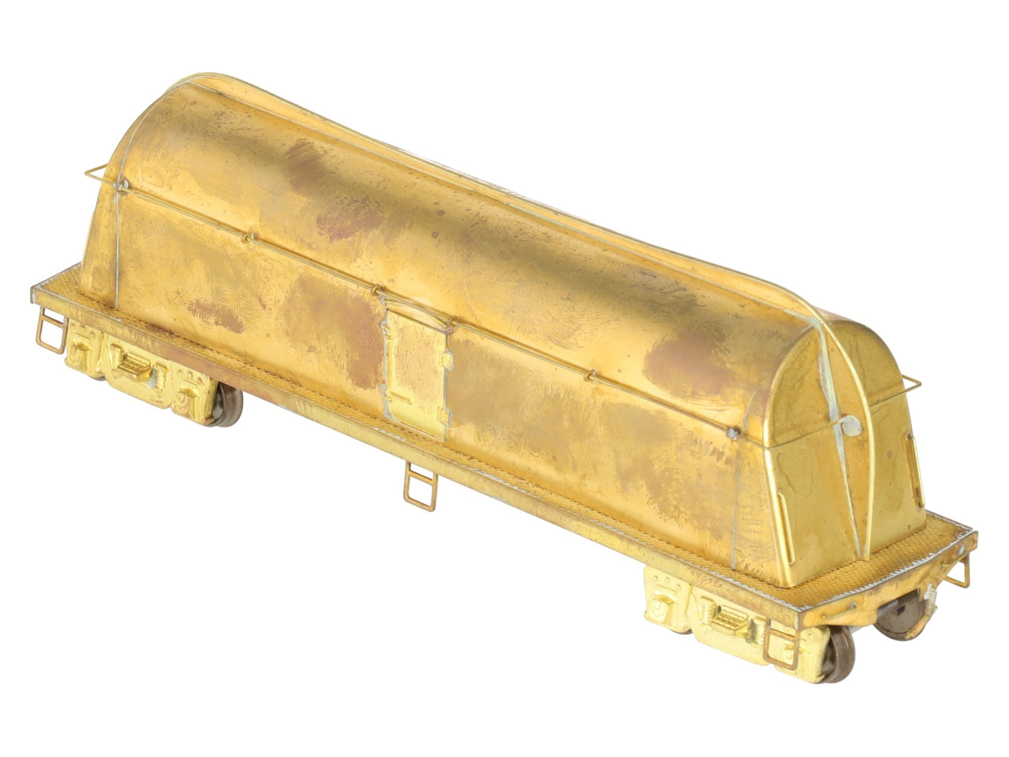 Nickel Plate Products HO Scale BRASS Borden's Milk Car - unpainted EX/Box