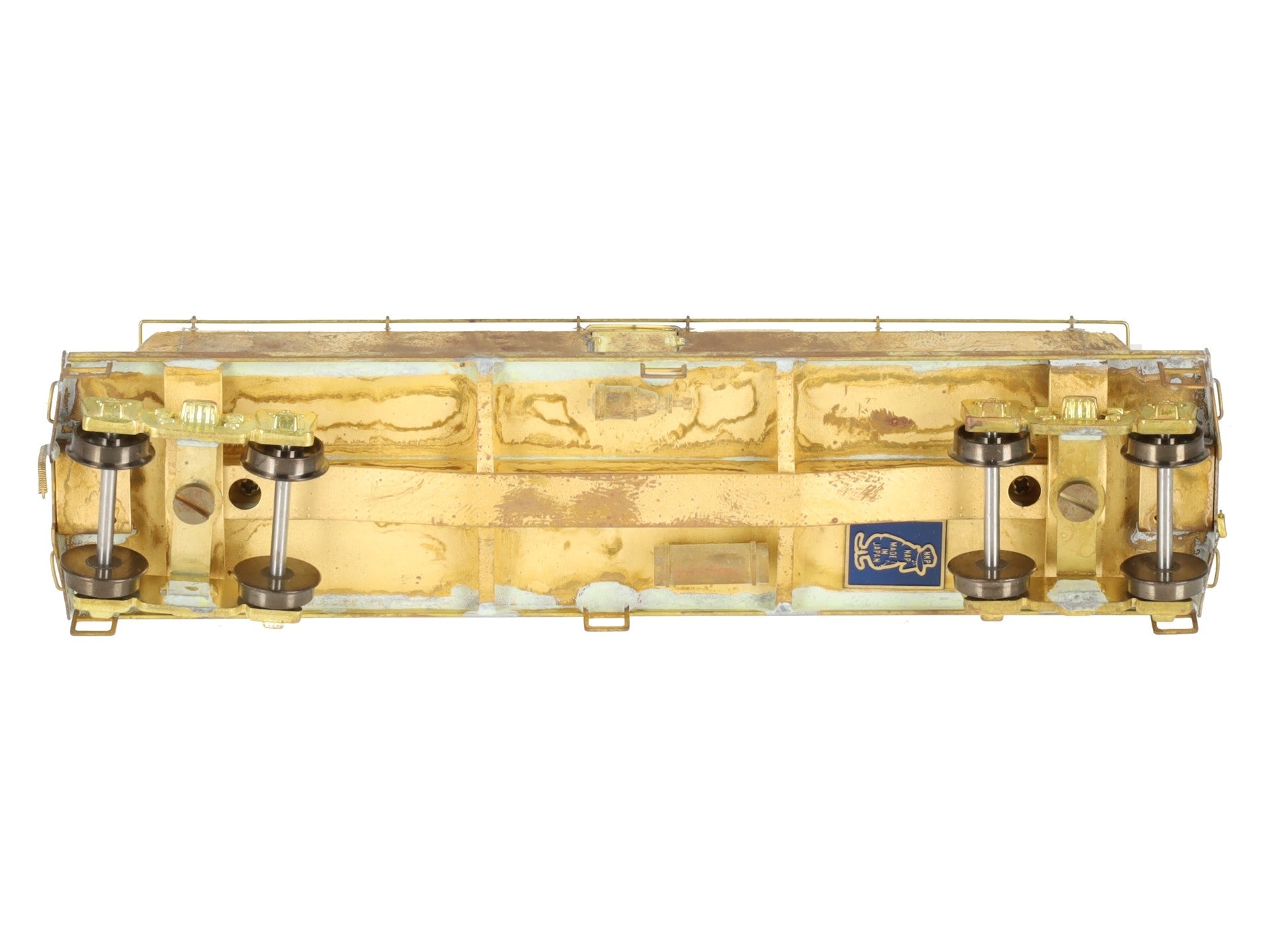 Nickel Plate Products HO Scale BRASS Borden's Milk Car - unpainted EX/Box
