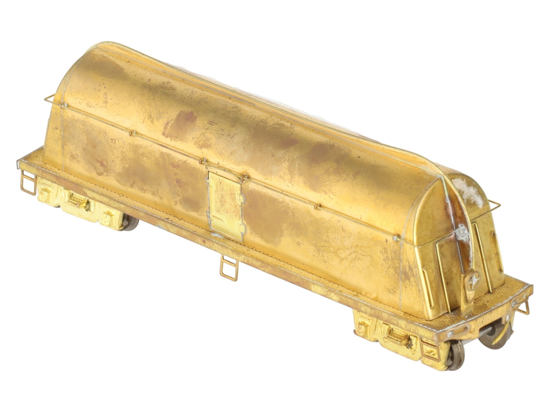 Nickel Plate Products HO Scale BRASS Borden's Milk Car - unpainted EX/Box