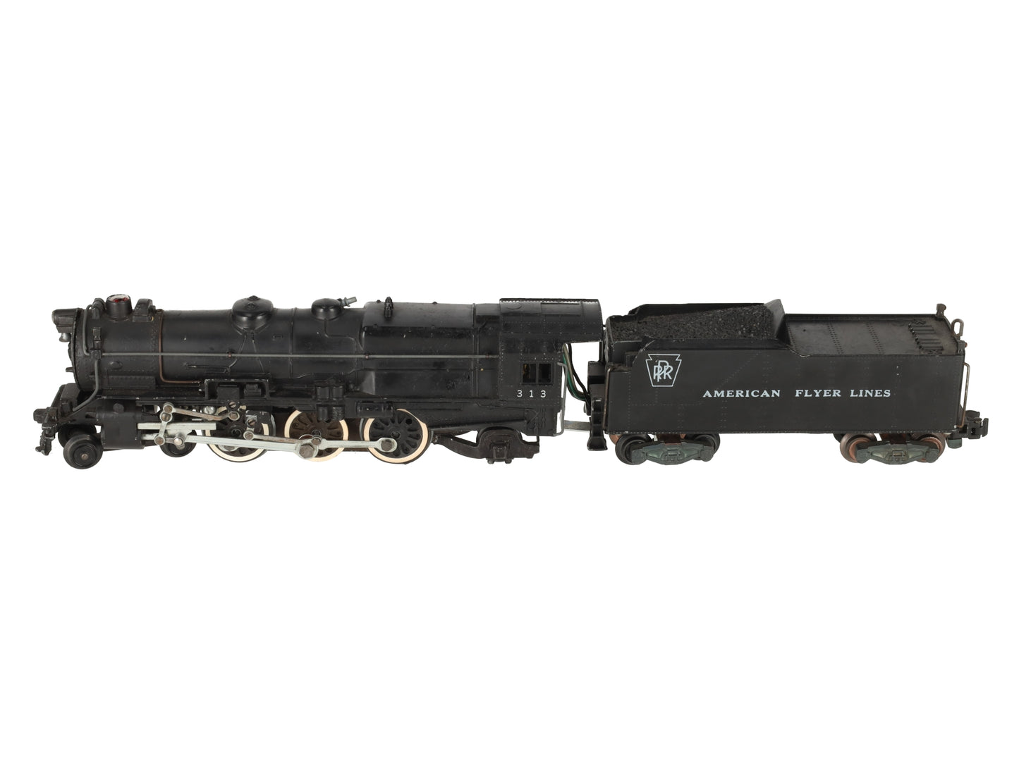American Flyer 313 Vintage S Pennsylvania 4-6-2 Pacific Steam Loco & Tender VG