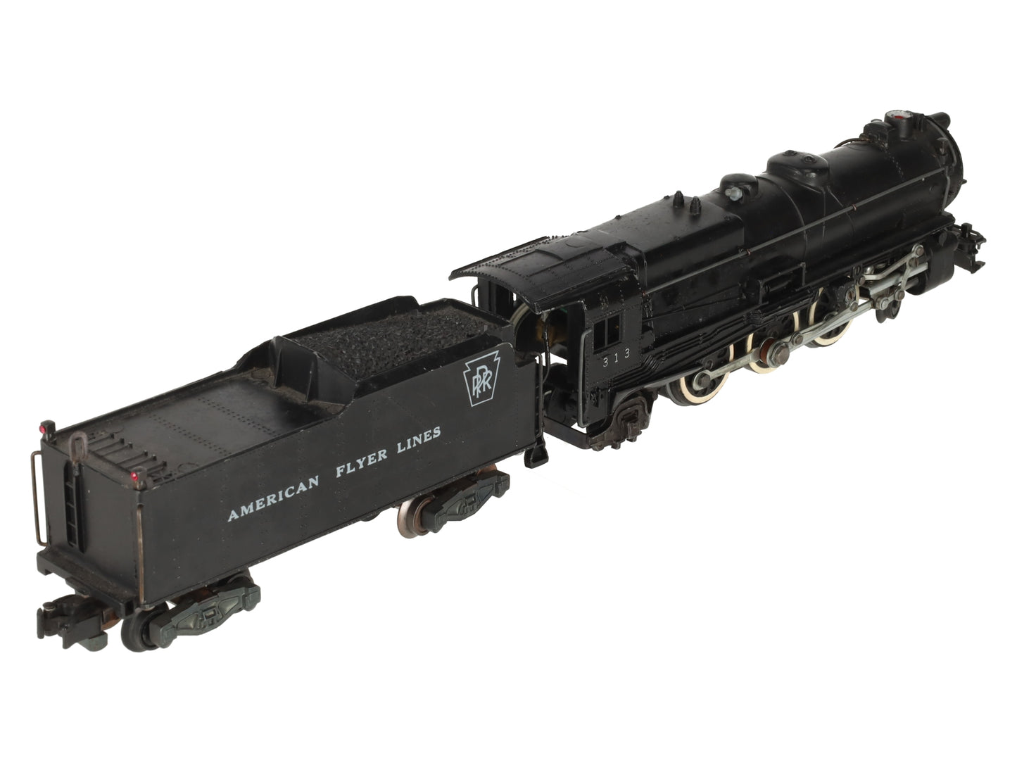 American Flyer 313 Vintage S Pennsylvania 4-6-2 Pacific Steam Loco & Tender VG