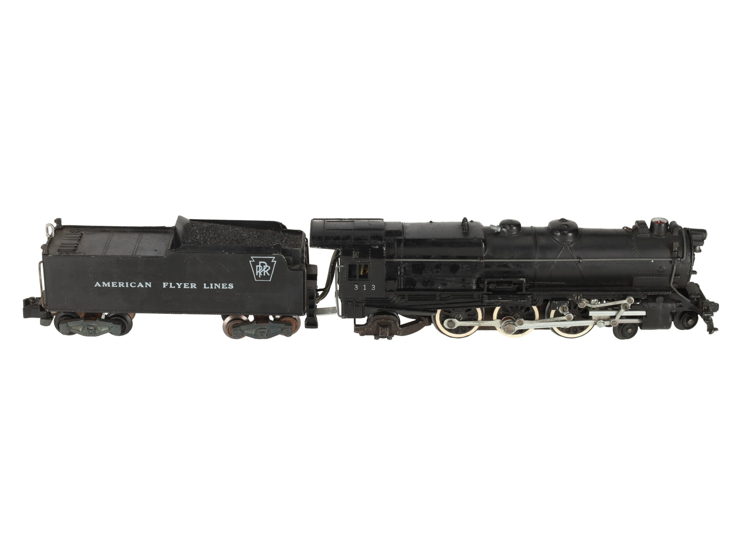 American Flyer 313 Vintage S Pennsylvania 4-6-2 Pacific Steam Loco & Tender VG