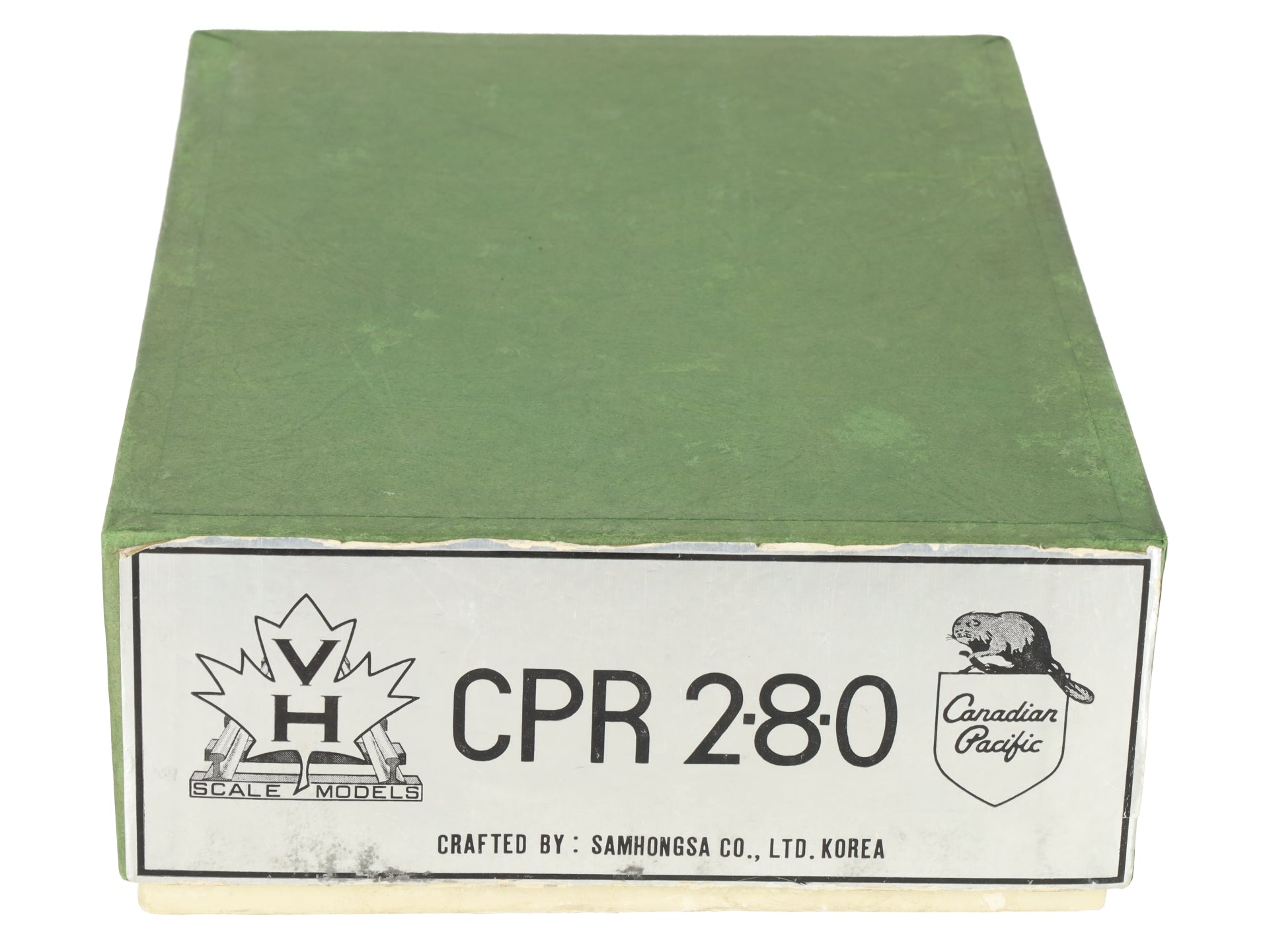 Van Hobbies HO BRASS CPR 2-8-0 Steam Locomotive & Tender - Painted/Box