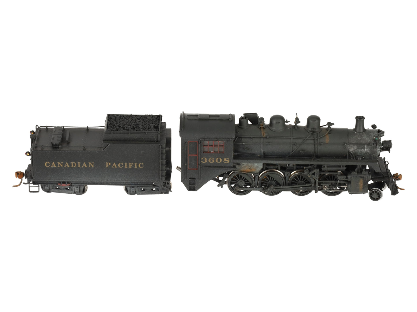 Van Hobbies HO BRASS CPR 2-8-0 Steam Locomotive & Tender - Painted/Box