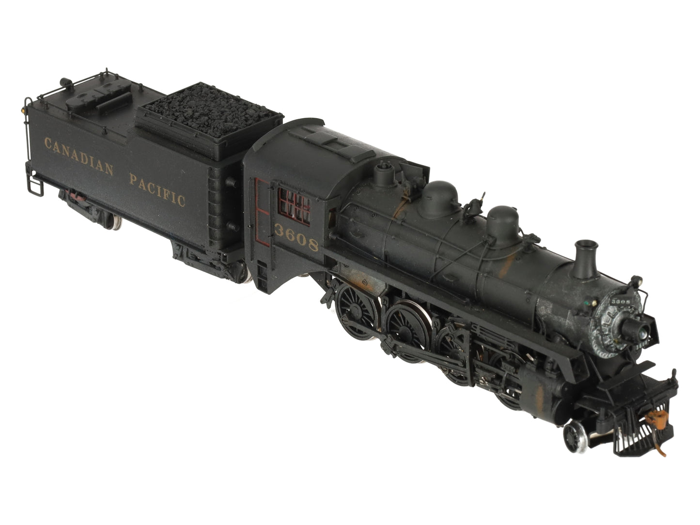 Van Hobbies HO BRASS CPR 2-8-0 Steam Locomotive & Tender - Painted/Box