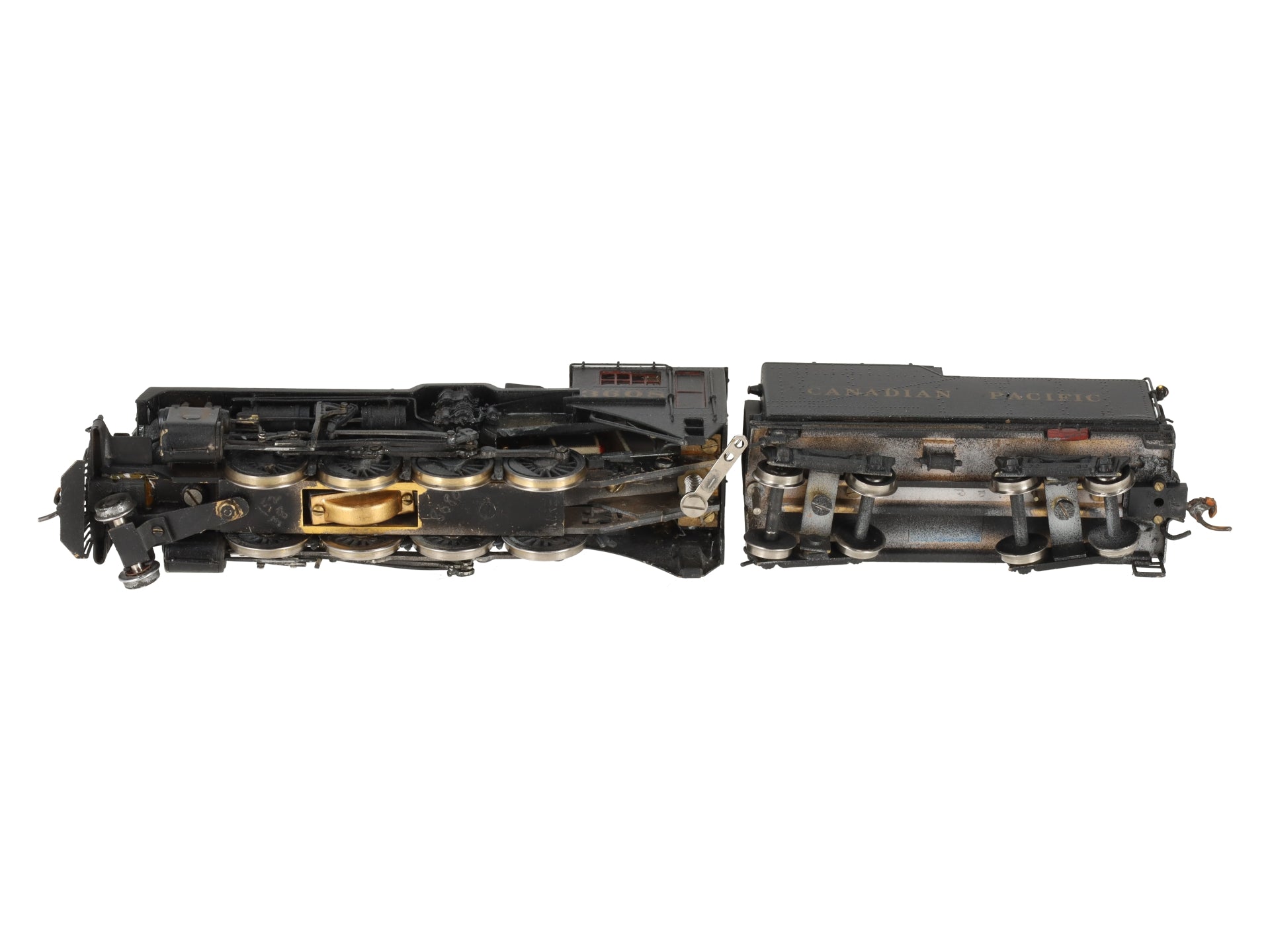 Van Hobbies HO BRASS CPR 2-8-0 Steam Locomotive & Tender - Painted/Box
