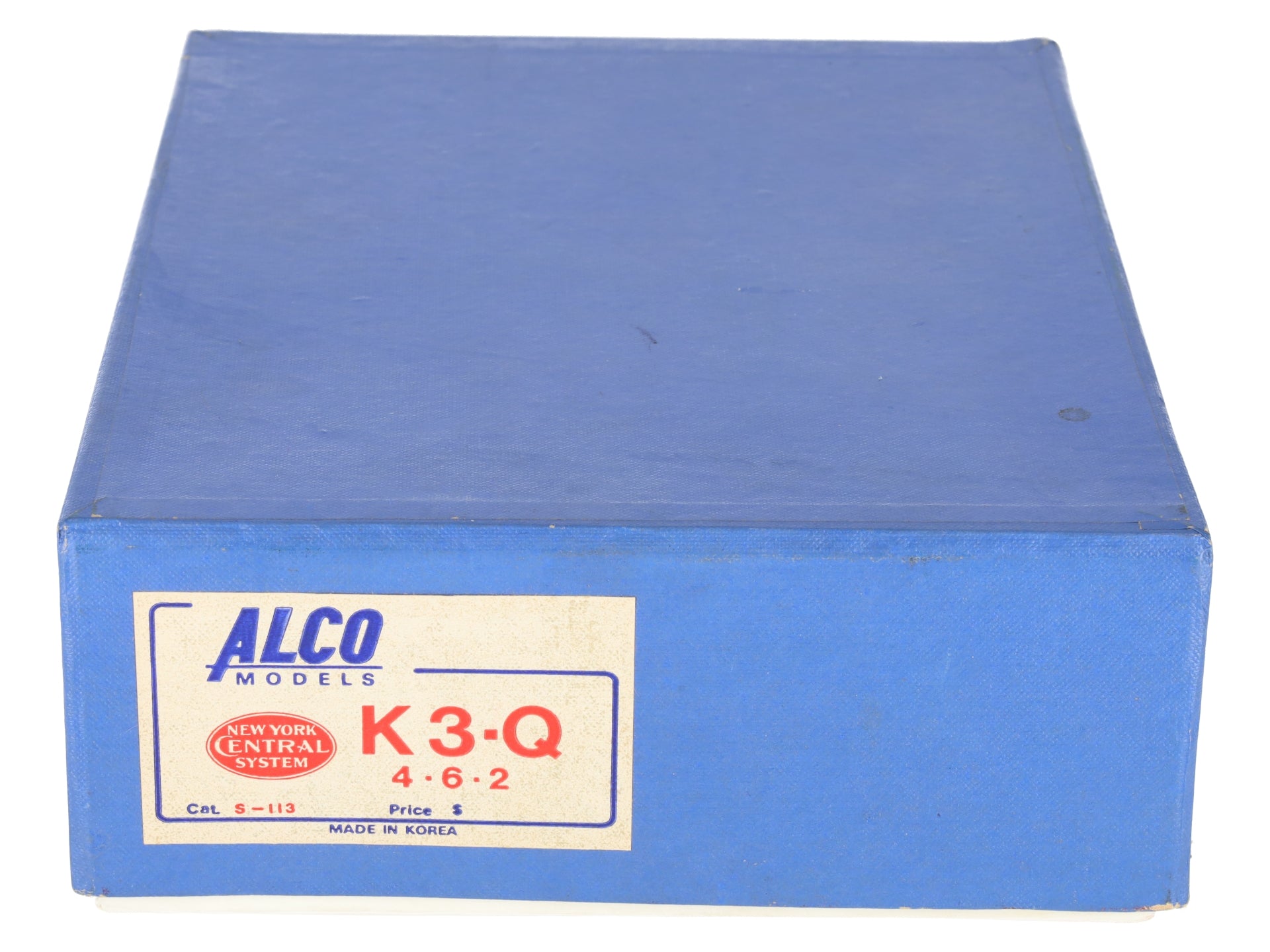 Alco Models S-113 HO Scale BRASS K3-Q 4-6-2 Steam Loco & Tender EX/Box