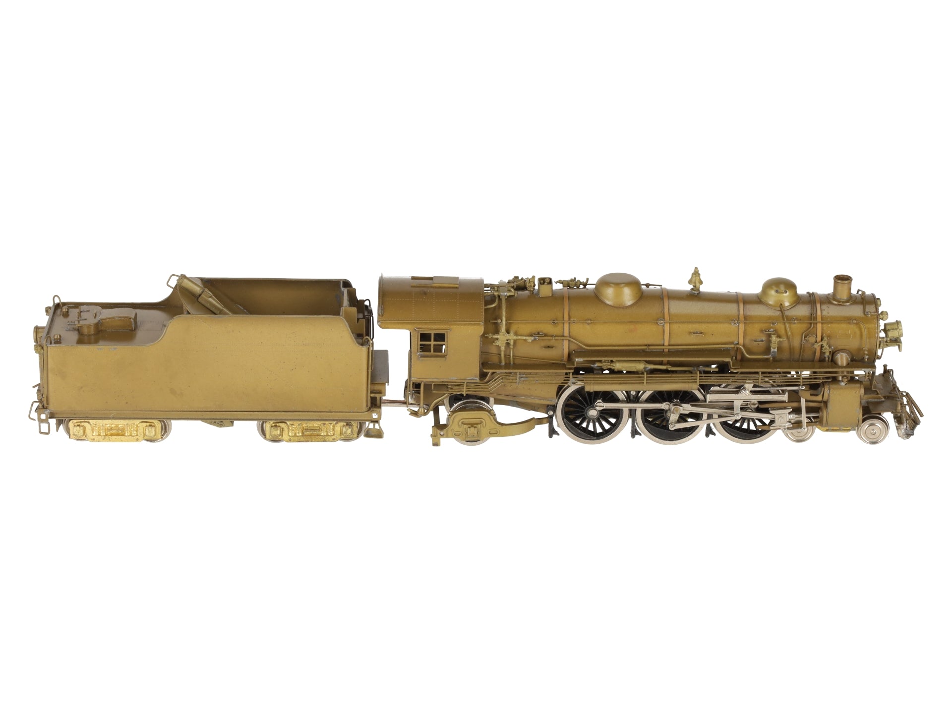 Alco Models S-113 HO Scale BRASS K3-Q 4-6-2 Steam Loco & Tender EX/Box