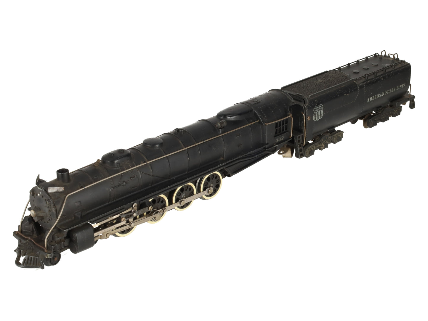 American Flyer 332 Vintage S Union Pacific 4-8-4 Steam Locomotive & Tender