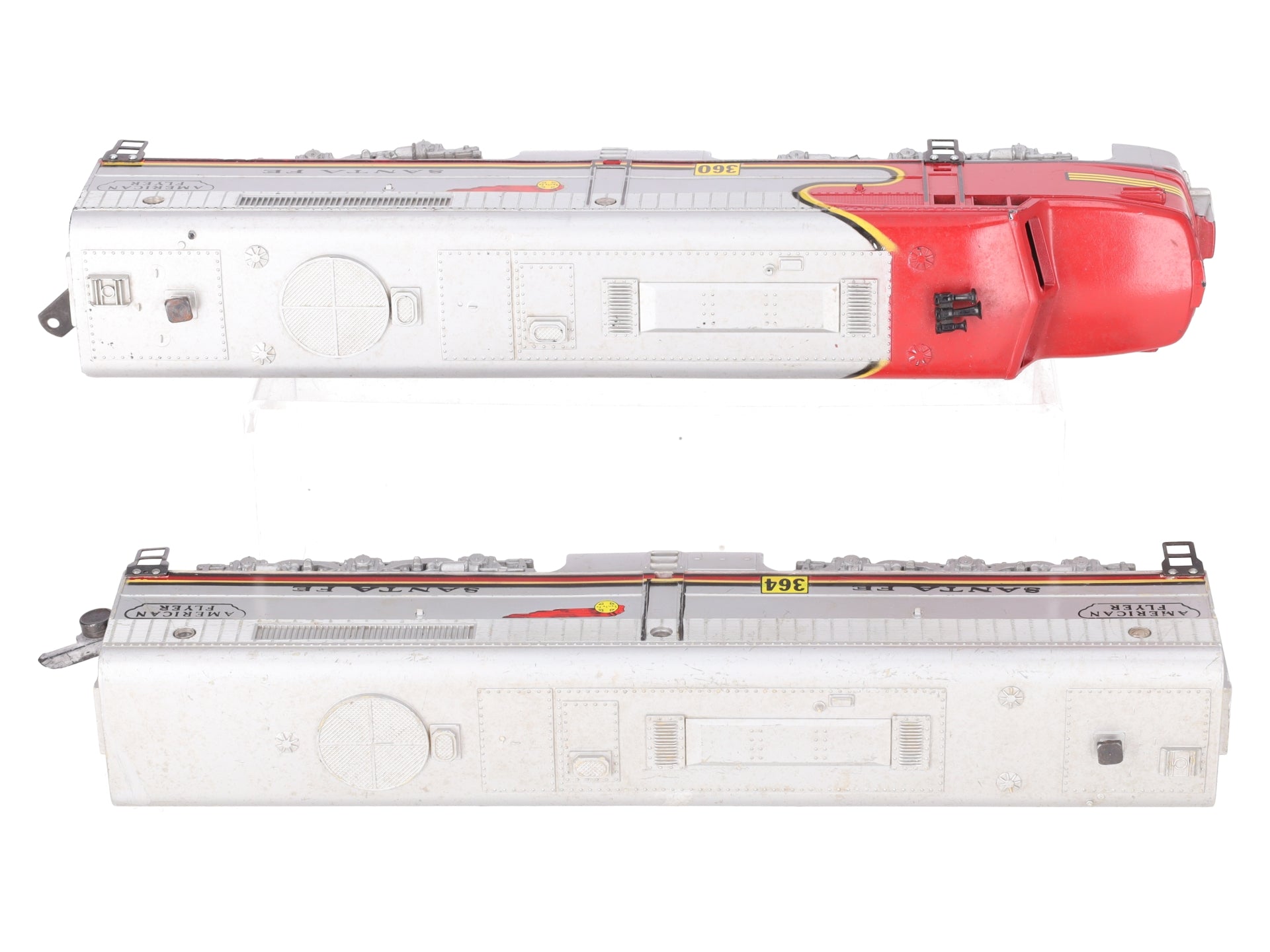 American Flyer 360 Vintage S Santa Fe PA-1AB Diesel Locomotive Set VG
