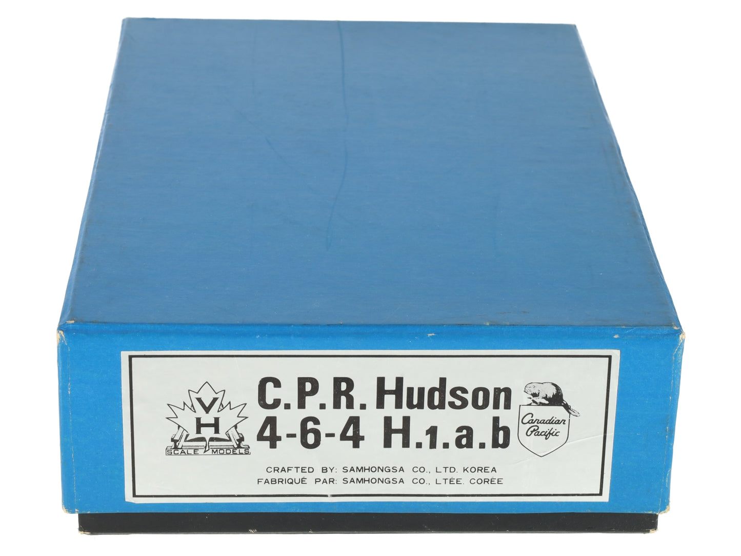 Van Hobbies HO BRASS CPR Hudson 4-6-4 H1ab Steam Locomotive & Tender LN/Box
