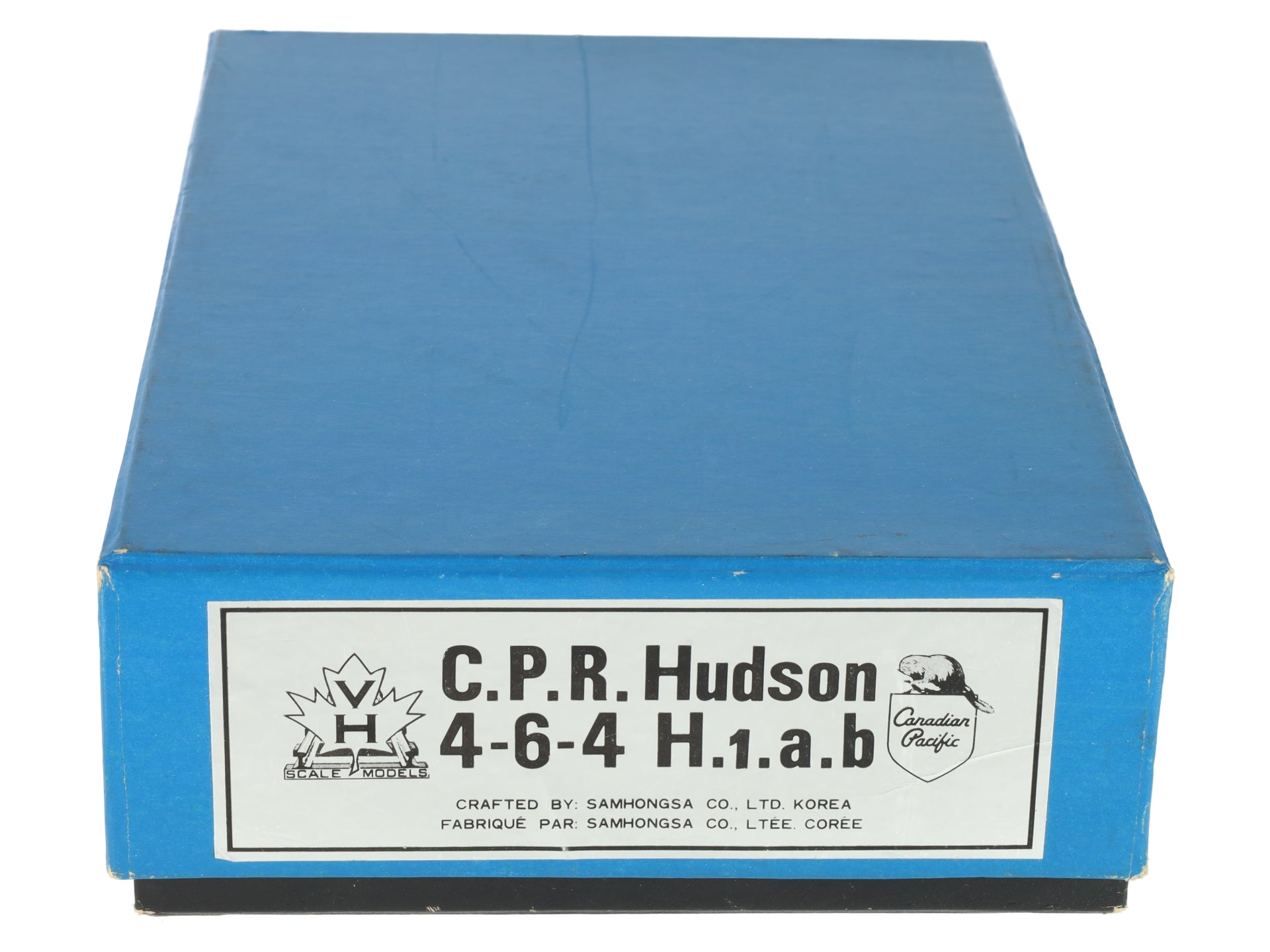 Van Hobbies HO BRASS CPR Hudson 4-6-4 H1ab Steam Locomotive & Tender LN/Box