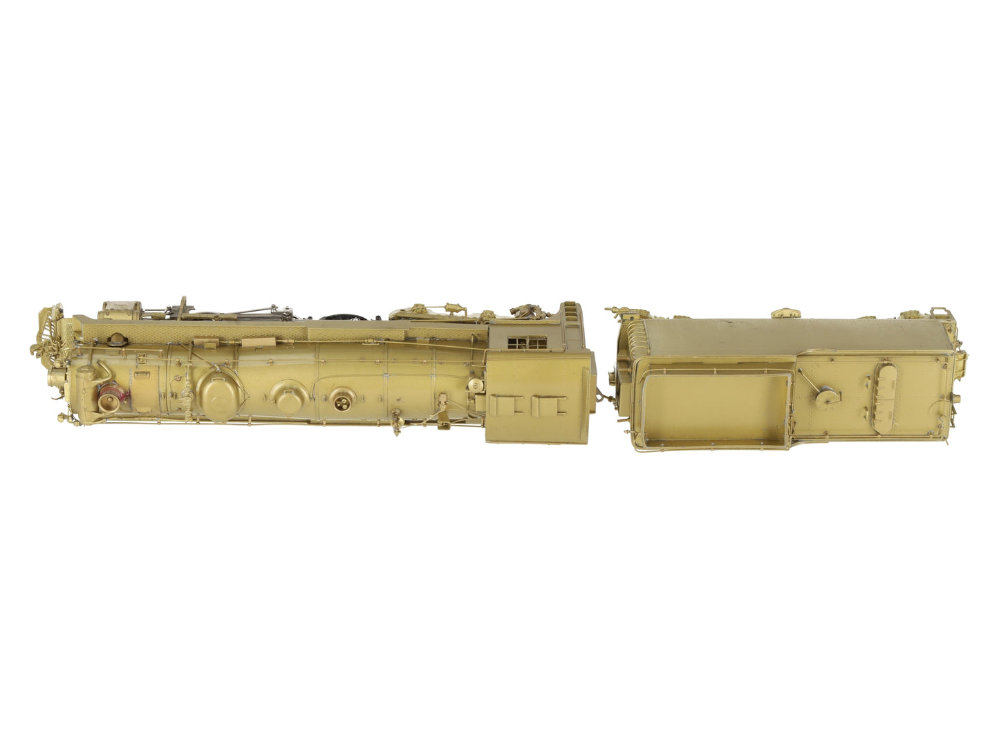 Van Hobbies HO BRASS CPR Hudson 4-6-4 H1ab Steam Locomotive & Tender LN/Box