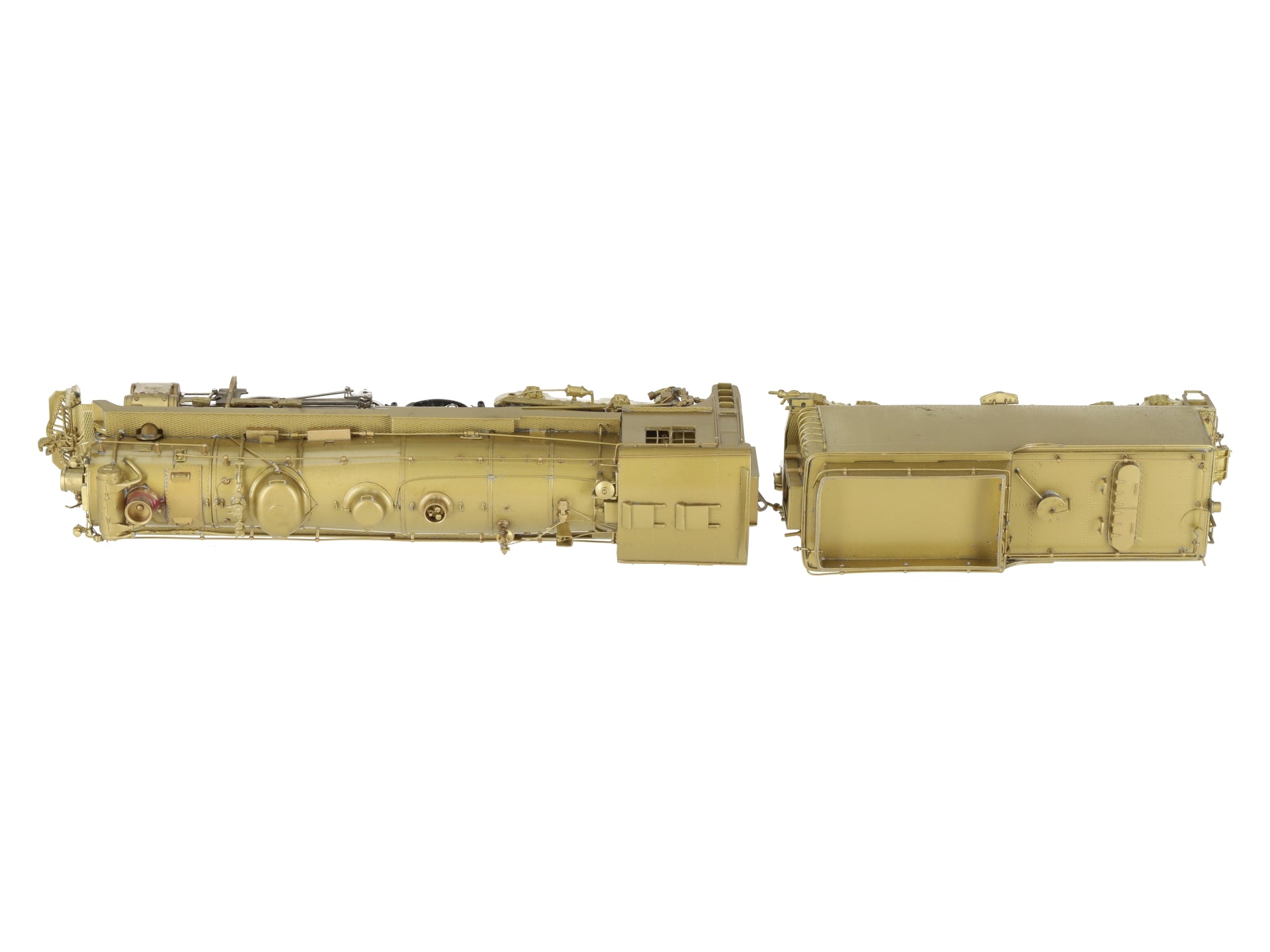 Van Hobbies HO BRASS CPR Hudson 4-6-4 H1ab Steam Locomotive & Tender LN/Box