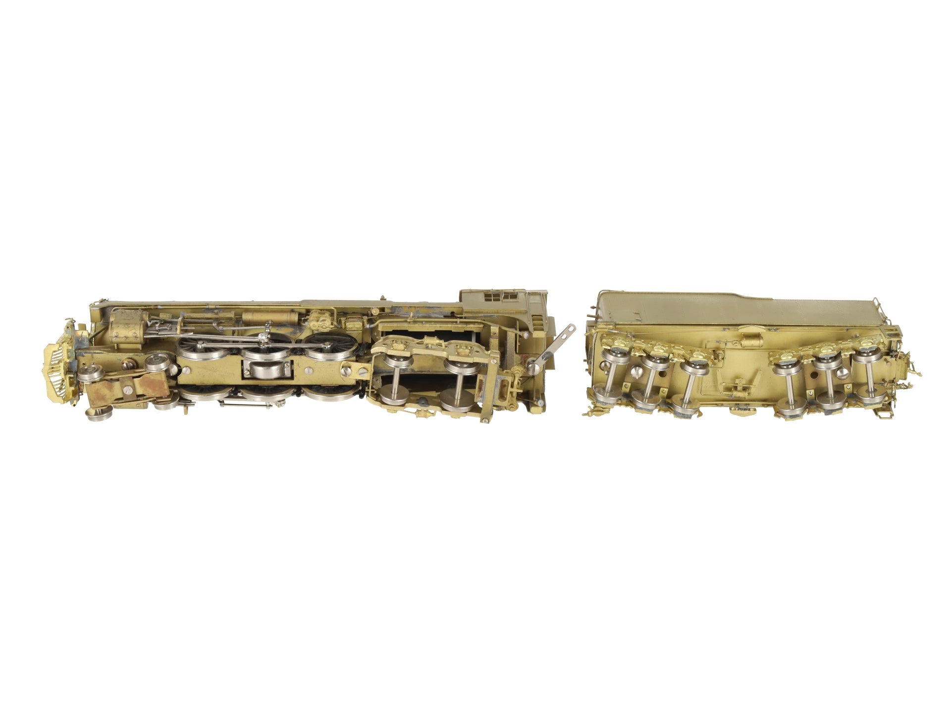 Van Hobbies HO BRASS CPR Hudson 4-6-4 H1ab Steam Locomotive & Tender LN/Box