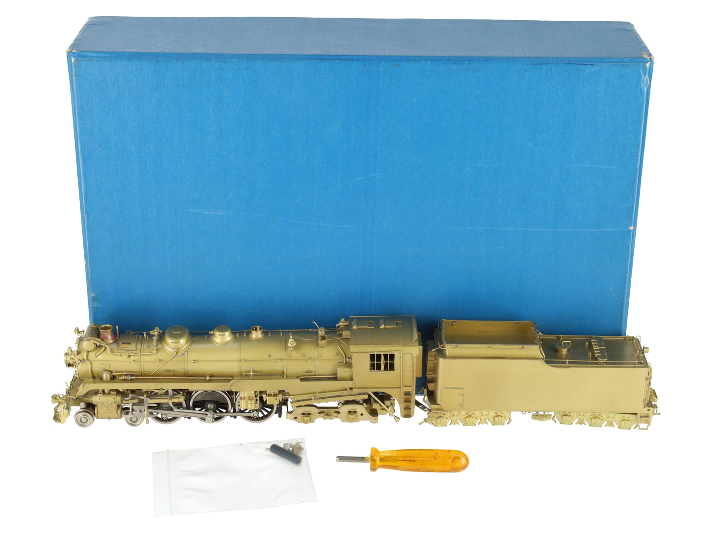 Van Hobbies HO BRASS CPR Hudson 4-6-4 H1ab Steam Locomotive & Tender LN/Box